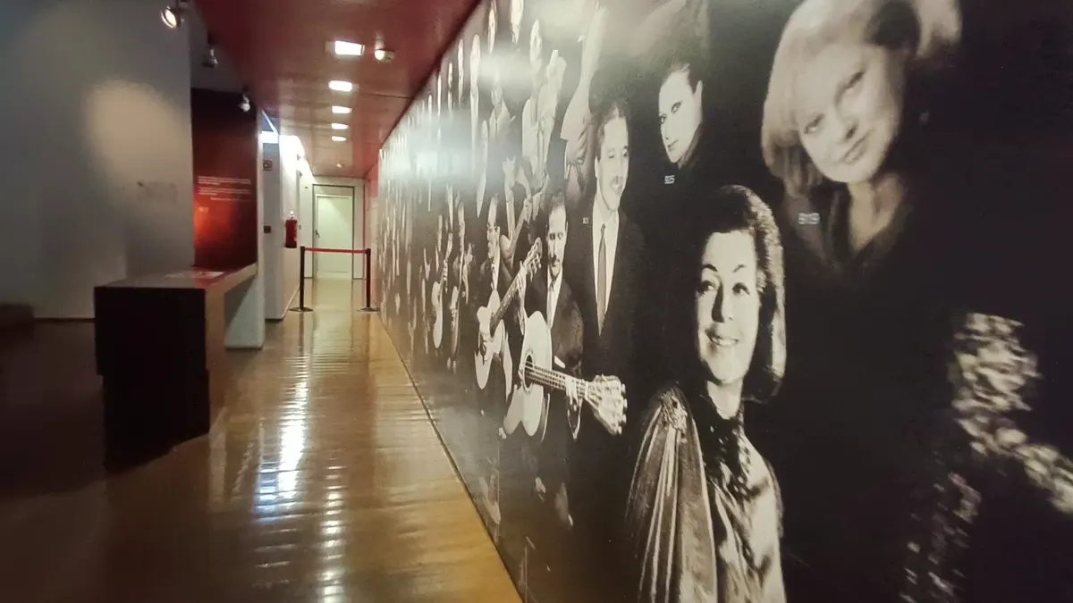 Interior at Fado Museum Lisbon — travel photo