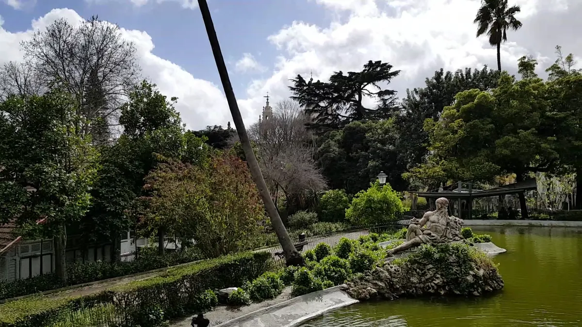 Interior at Jardim da Estrela Lisbon — travel photo