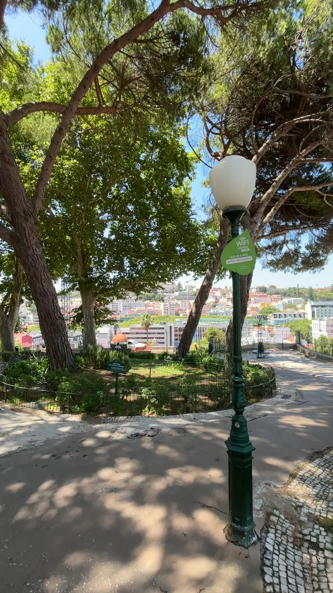 Main view at Jardim do Torel Lisbon — travel photo