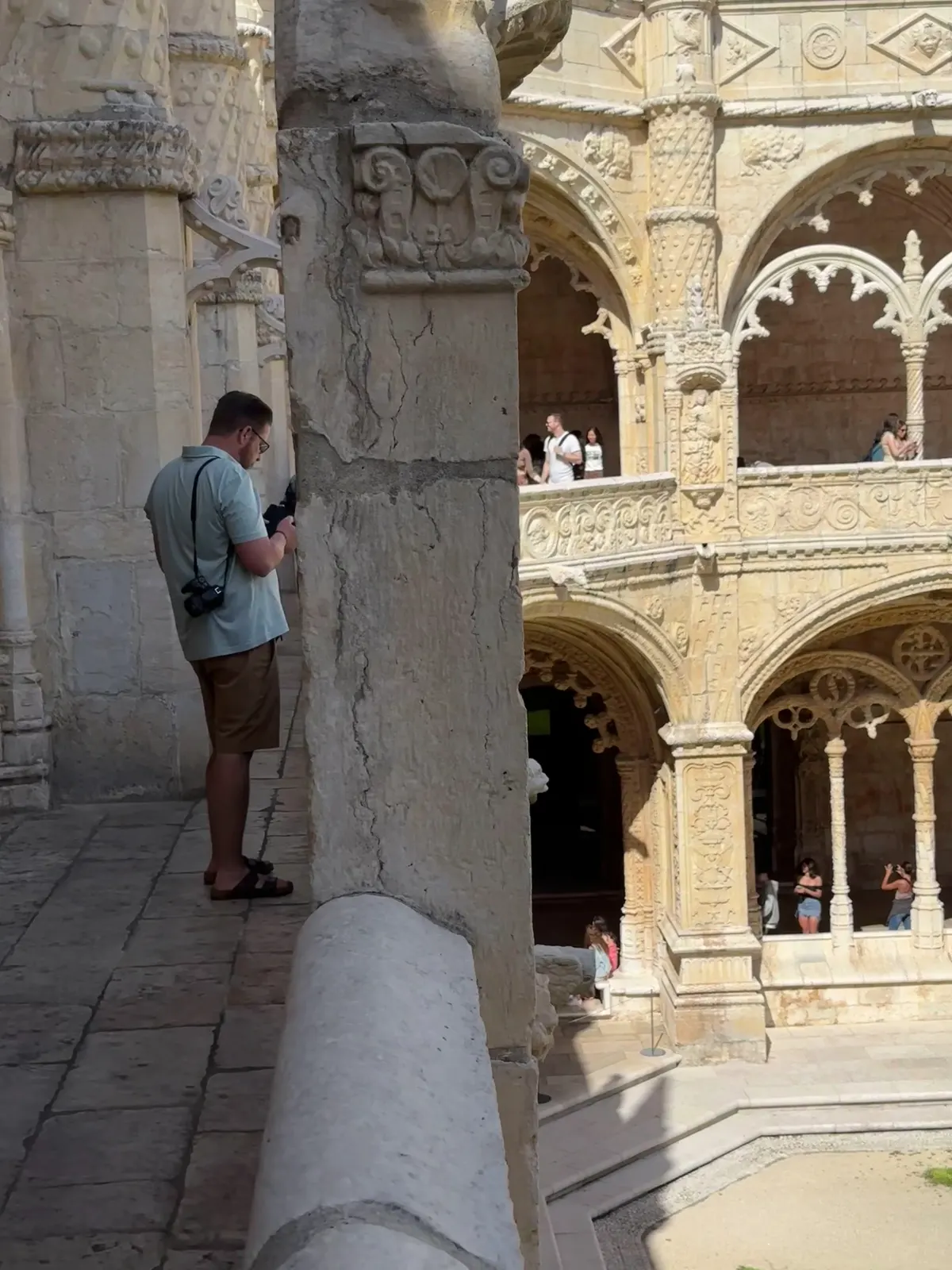 Details at Jerónimos Monastery Lisbon — travel photo