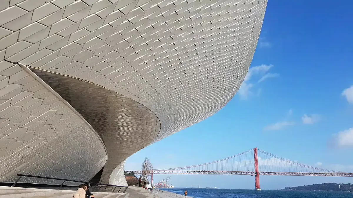 Interior at MAAT - Museum of Art, Architecture and Technology Lisbon — travel photo