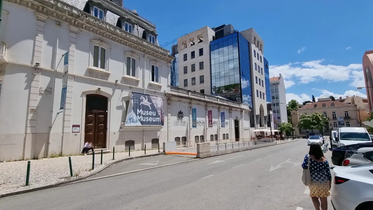 Interior at Medeiros & Almeida Museum Lisbon — travel photo