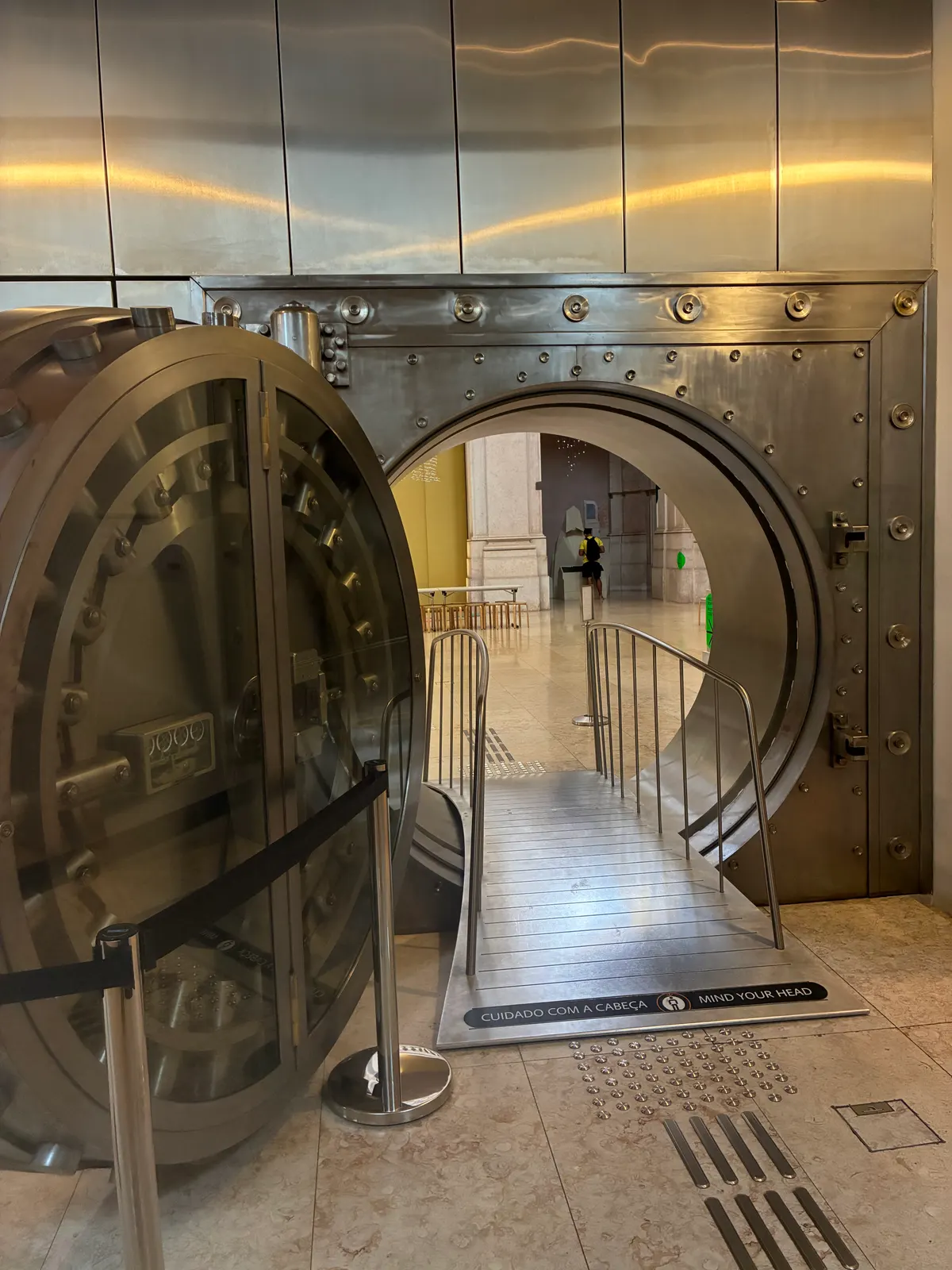 Main view at Money Museum Lisbon — travel photo