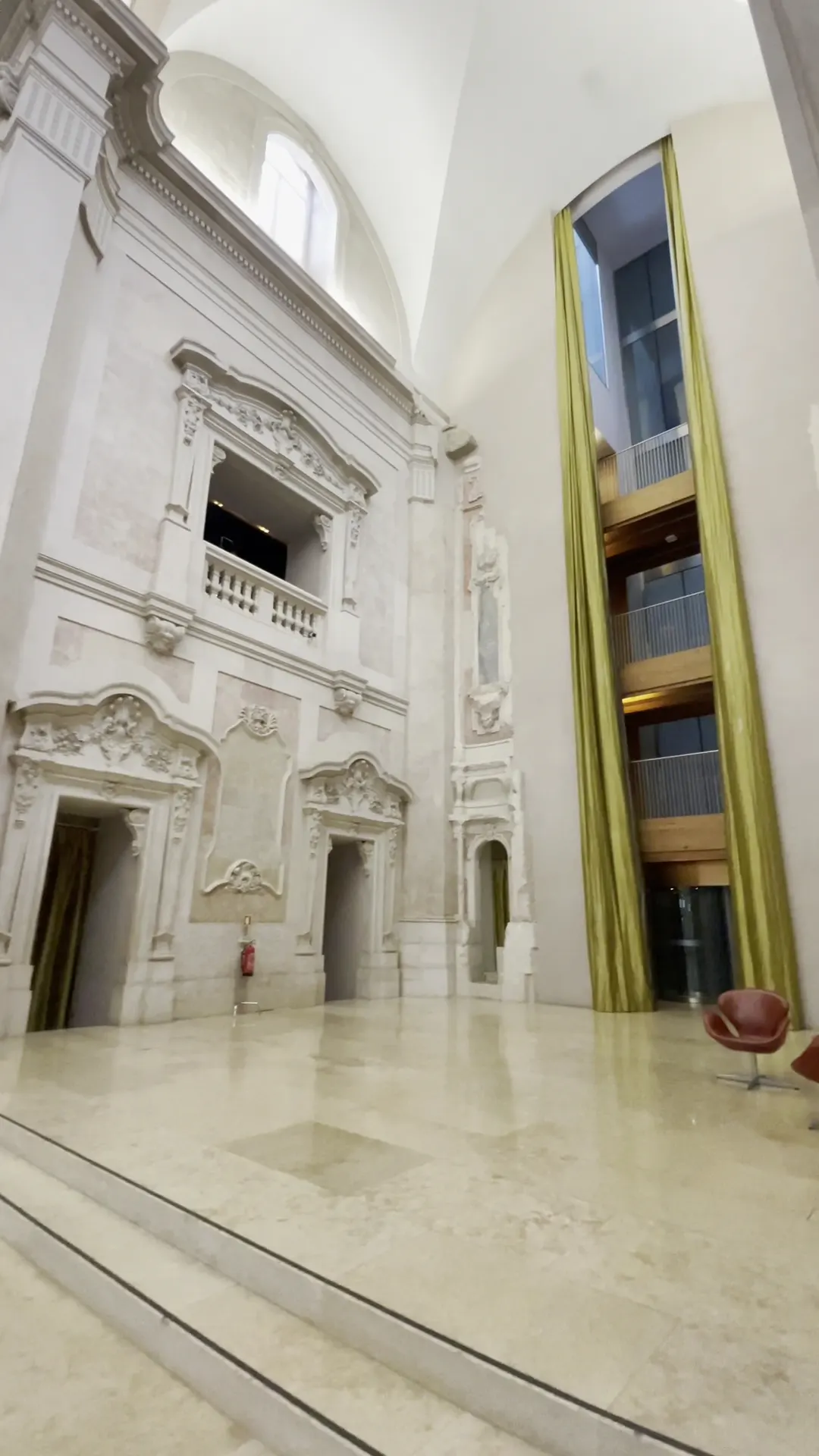 Interior at Money Museum Lisbon — travel photo