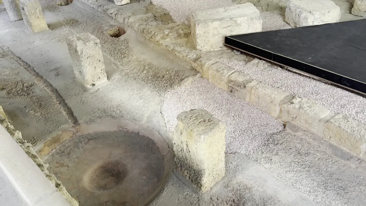 Interior at Museu de Lisboa - Teatro Romano Lisbon — travel photo