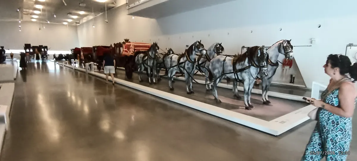 Main view at National Coach Museum Lisbon — travel photo