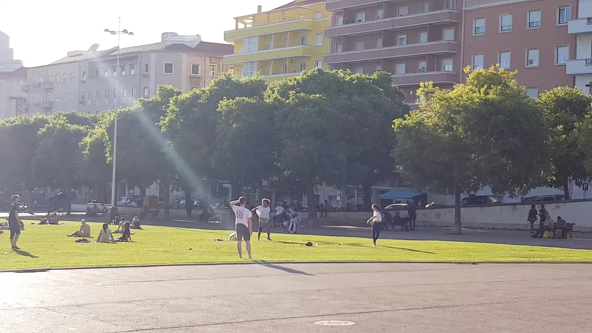 Interior at Parque da Bela Vista Lisbon — travel photo