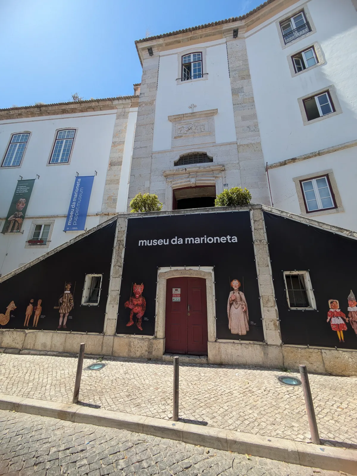 Main view at Puppet Museum Lisbon — travel photo