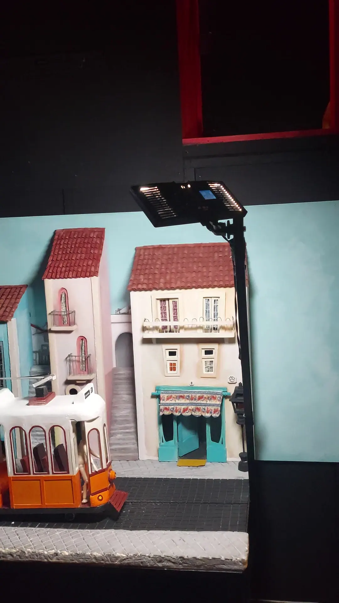 Interior at Puppet Museum Lisbon — travel photo