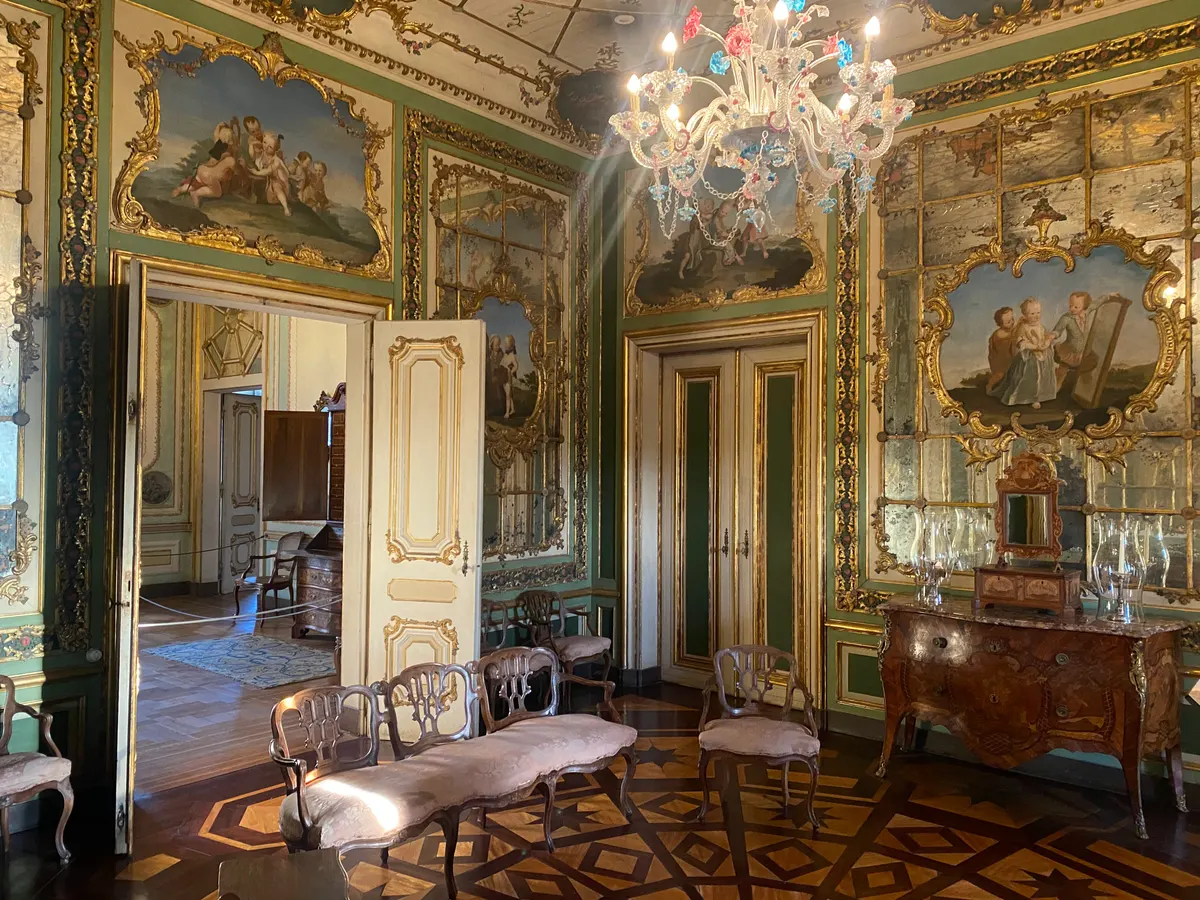 Details at Queluz National Palace Lisbon — travel photo