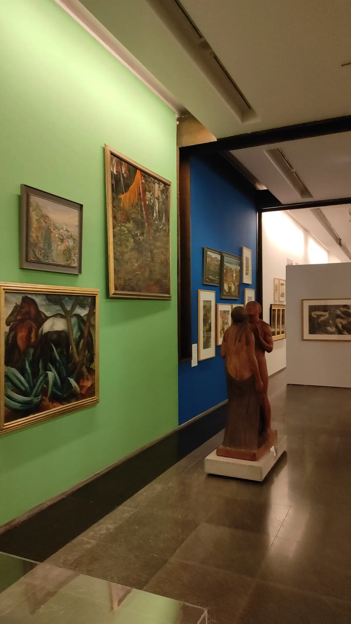 Interior at The National Museum of Contemporary Art Lisbon — travel photo