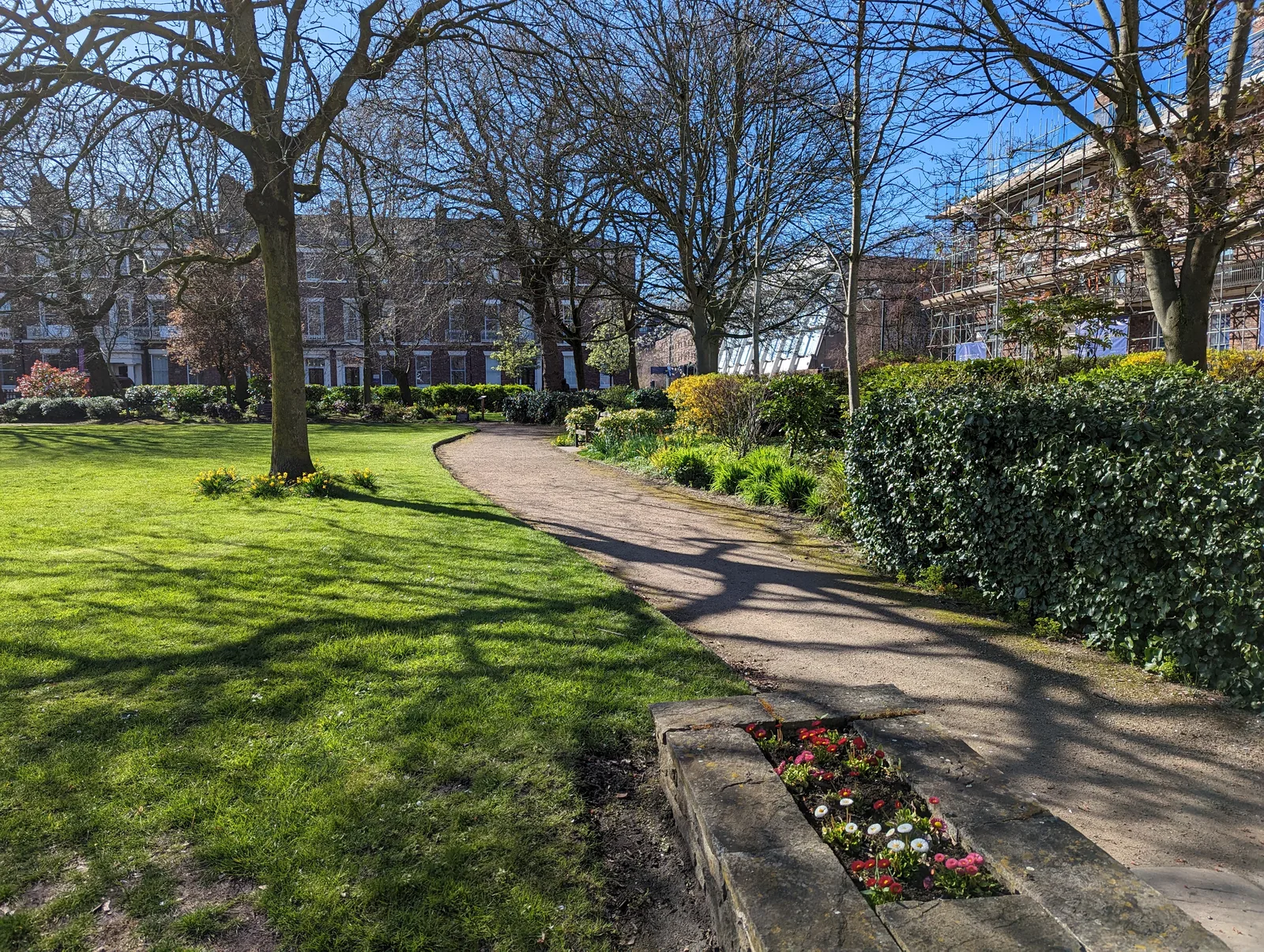 Interior at Abercromby Square Park Liverpool — travel photo