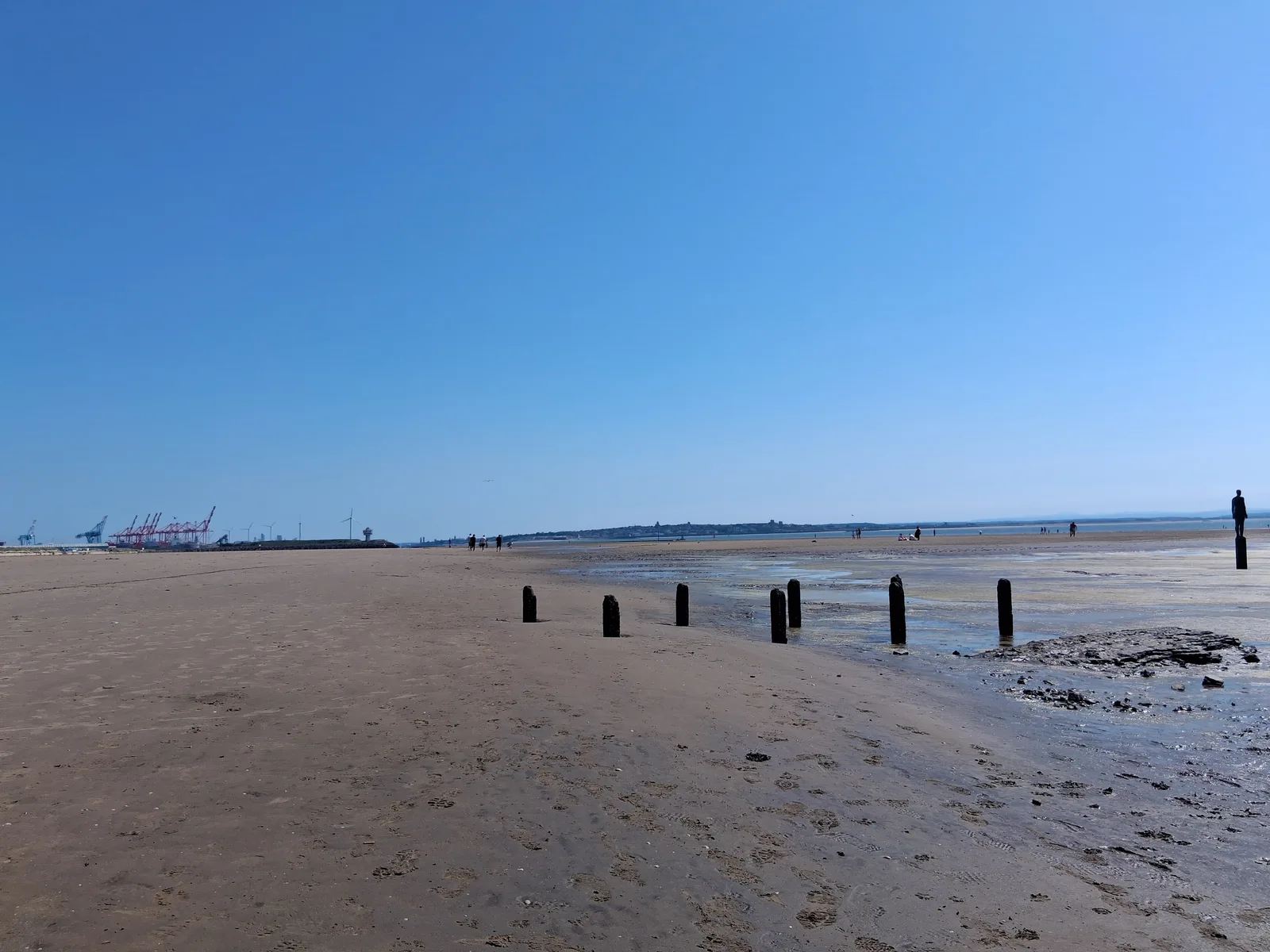 Interior at Another Place by Antony Gormley Liverpool — travel photo