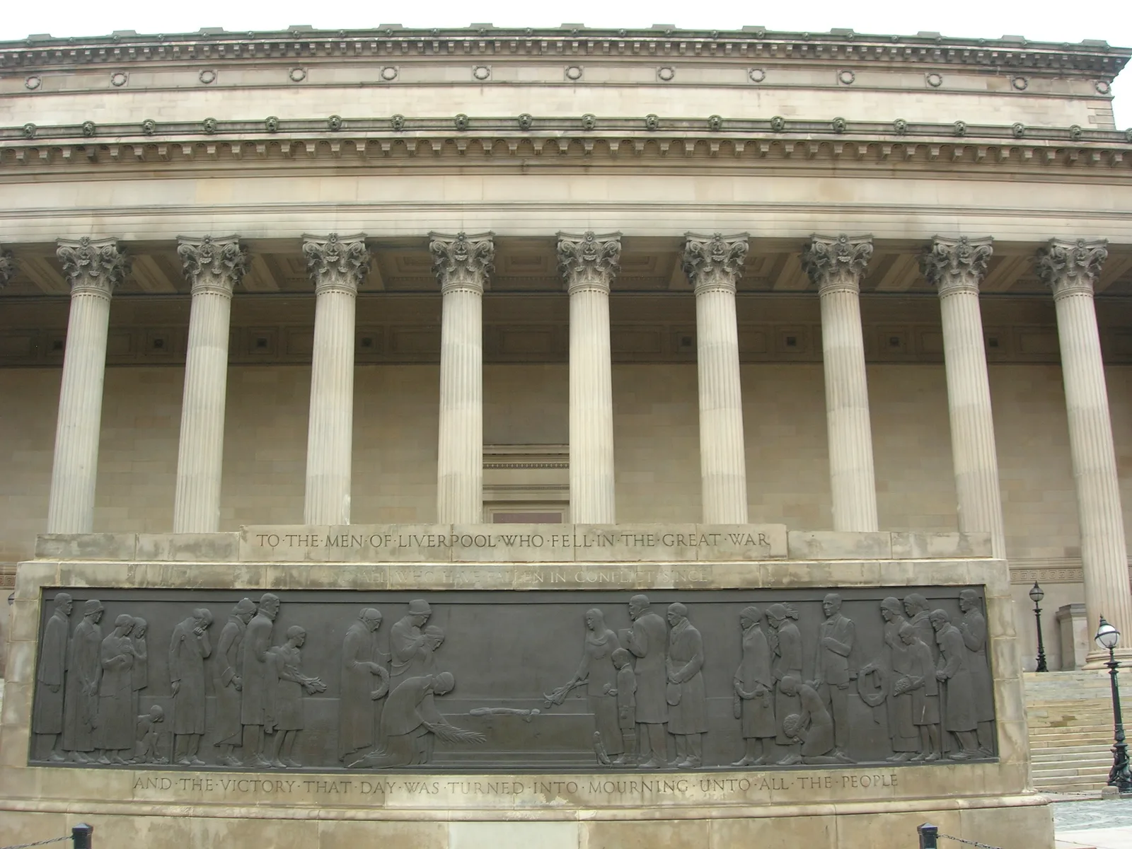 Details at Central Library Liverpool — travel photo