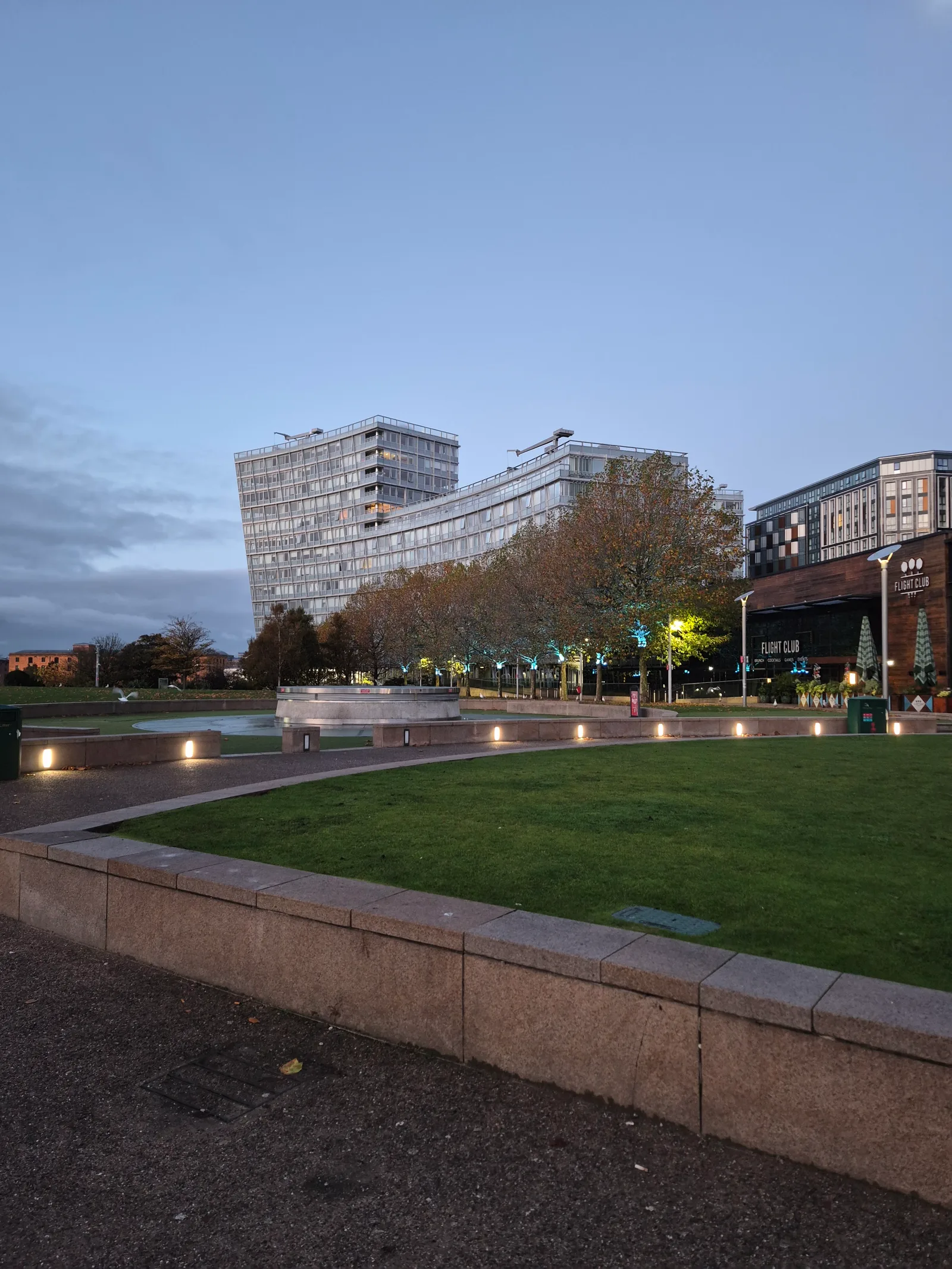 Main view at Chavasse Park Liverpool — travel photo