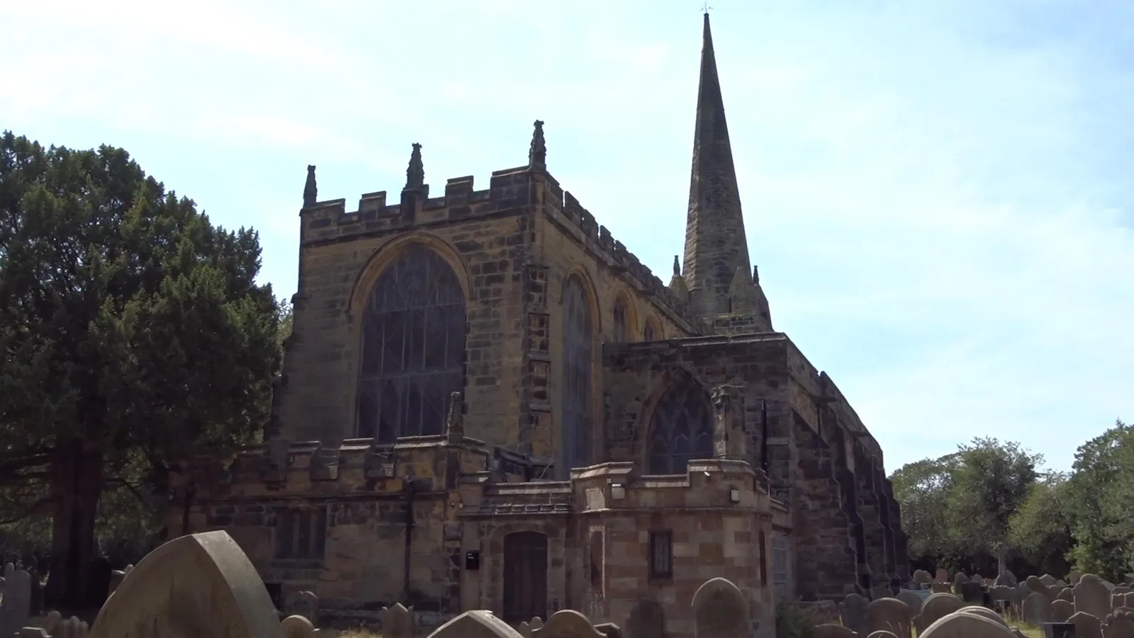 Main view at Church of St Helen Liverpool — travel photo