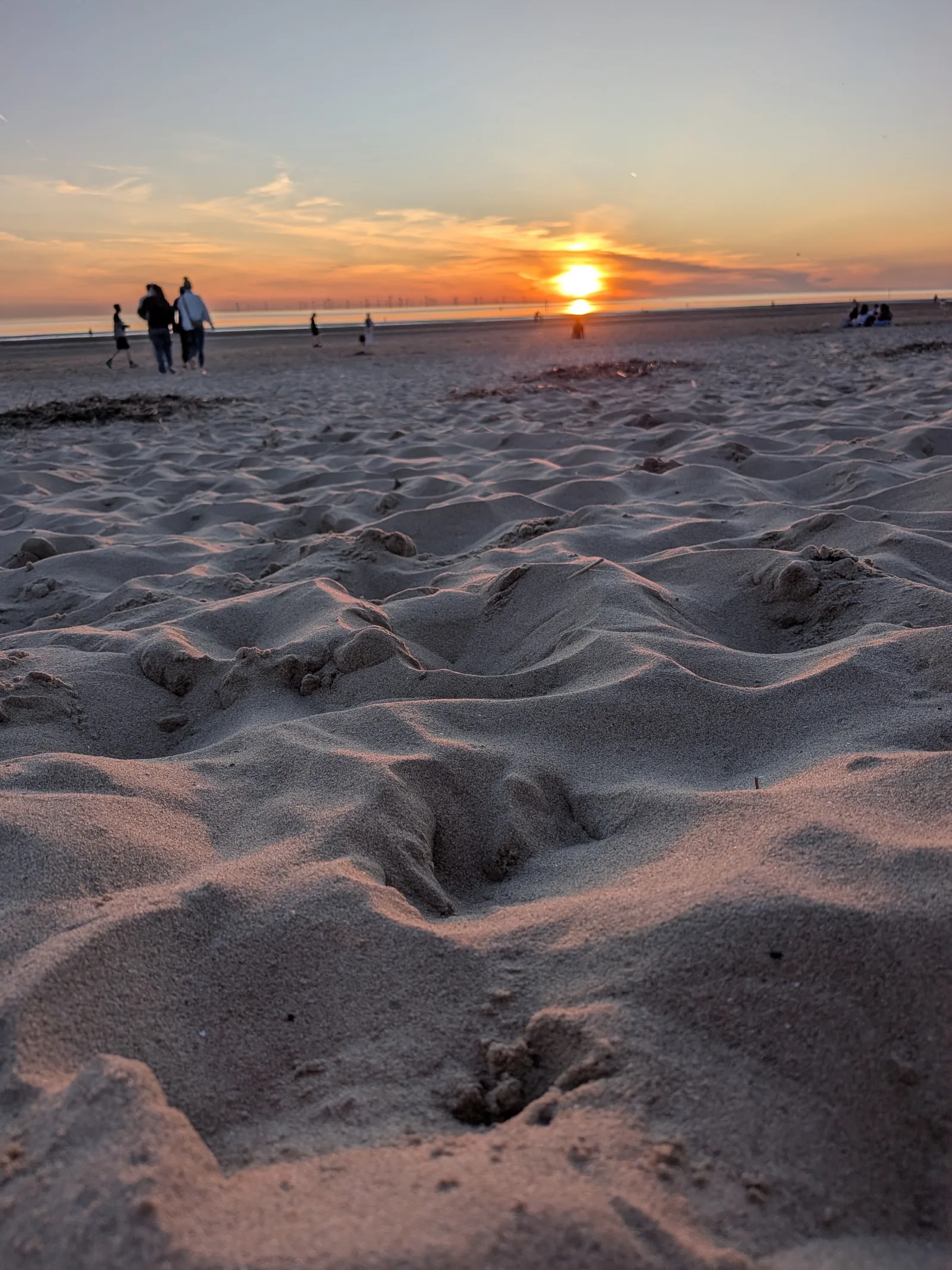 Main view at Crosby Coastal Park Liverpool — travel photo