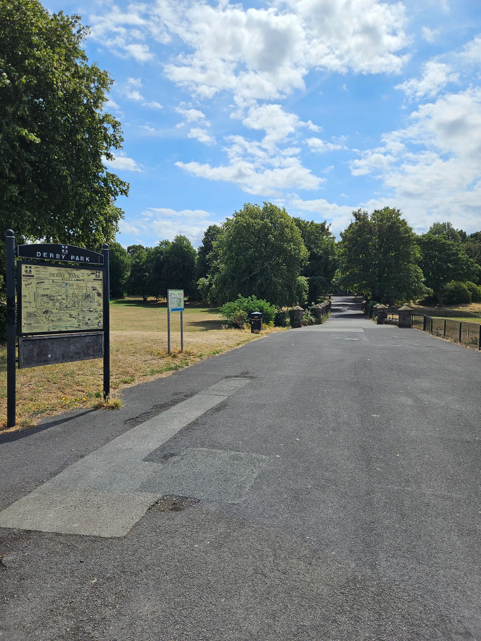 Main view at Derby Park Liverpool — travel photo
