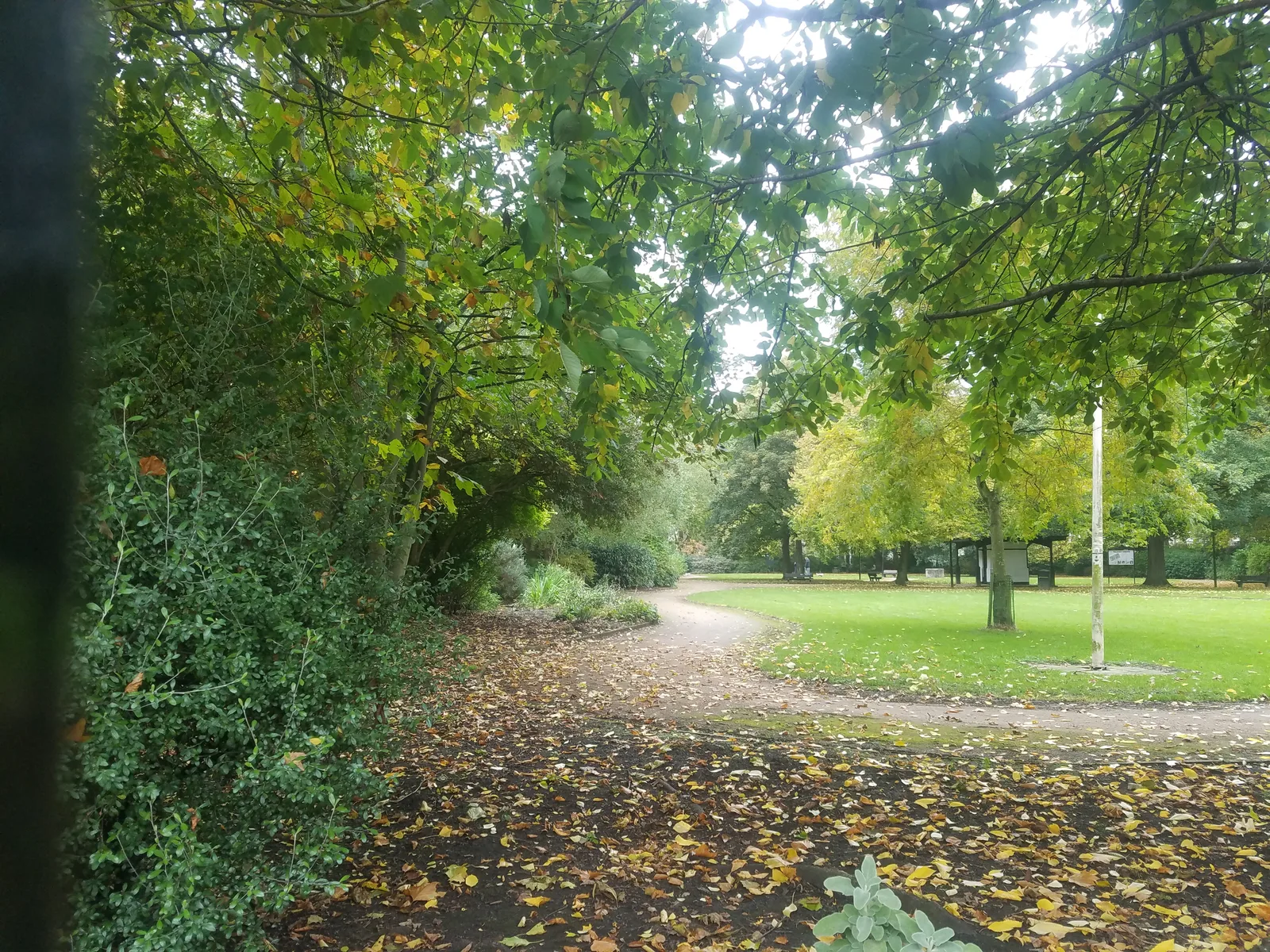 Main view at Falkner Square Gardens Liverpool — travel photo