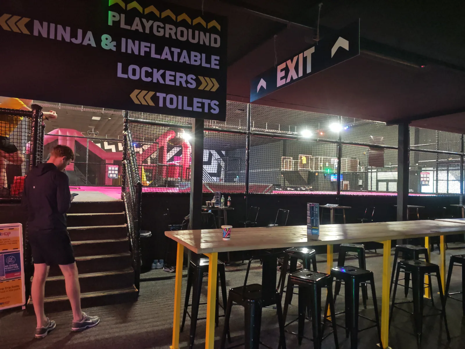 Interior at Jump Inc by AirHop Adventure & Trampoline Park Liverpool Liverpool — travel photo