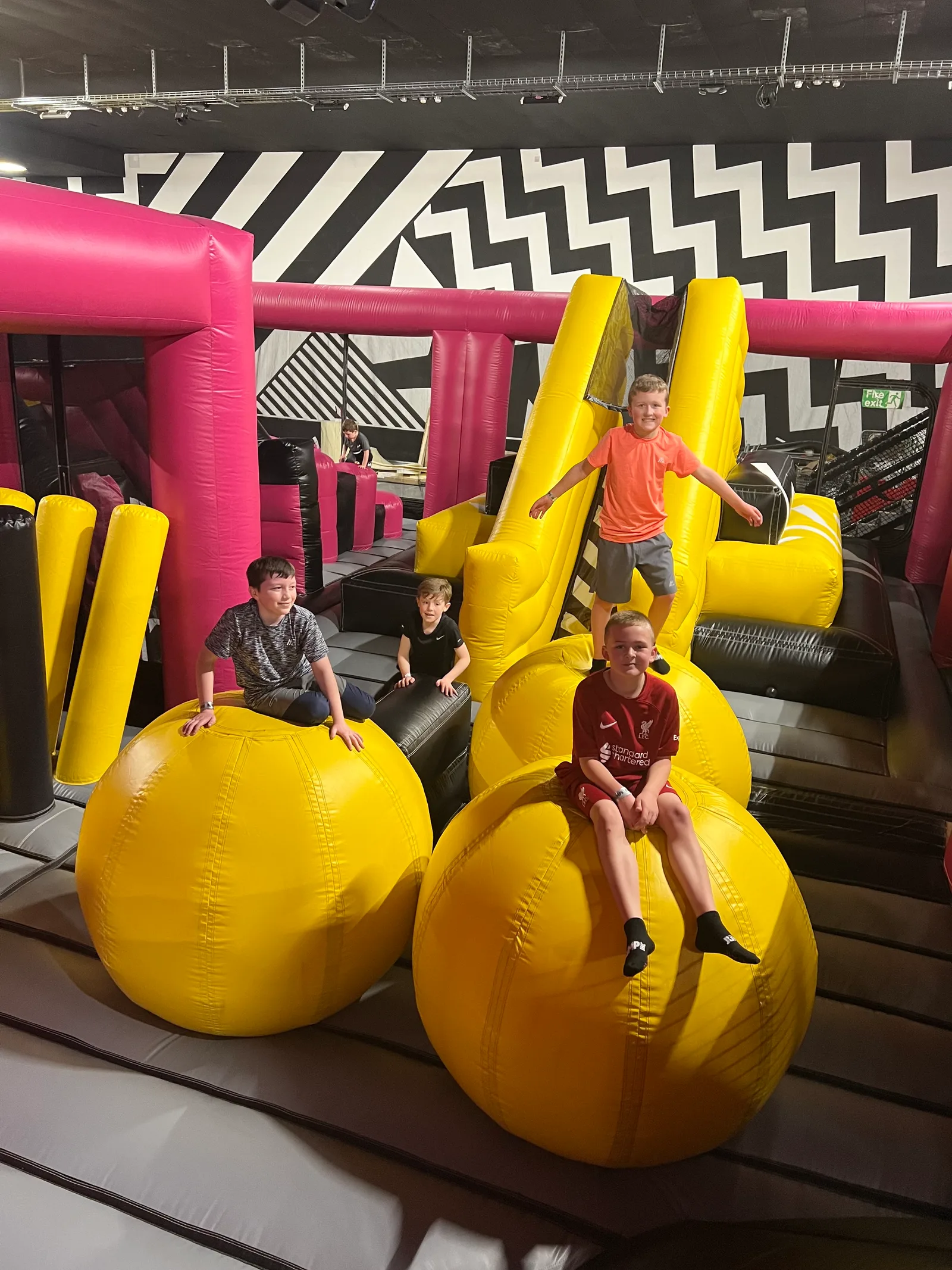 Atmosphere at Jump Inc by AirHop Adventure & Trampoline Park Liverpool Liverpool — travel photo