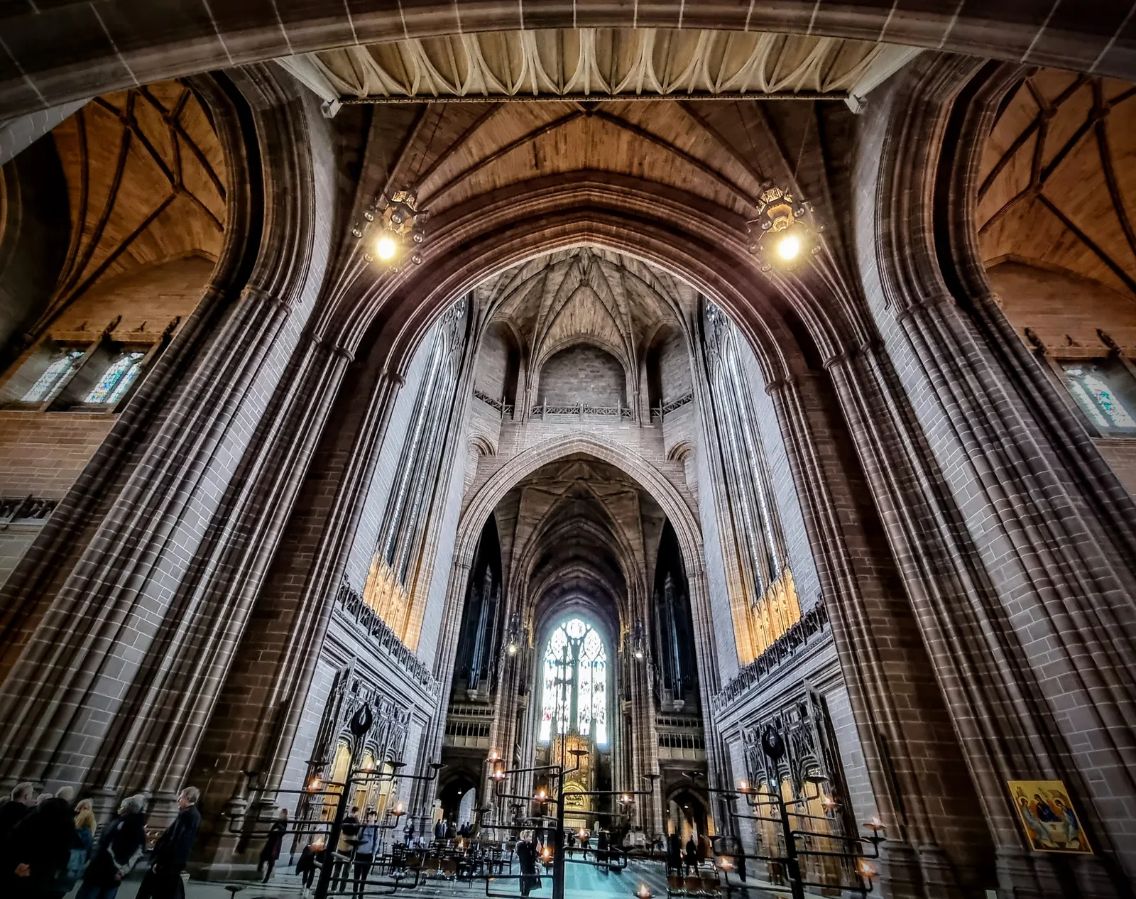 Main view at Liverpool Cathedral Liverpool — travel photo