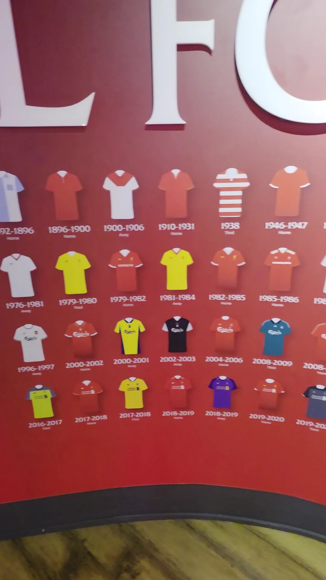 Main view at Liverpool FC Museum Liverpool — travel photo