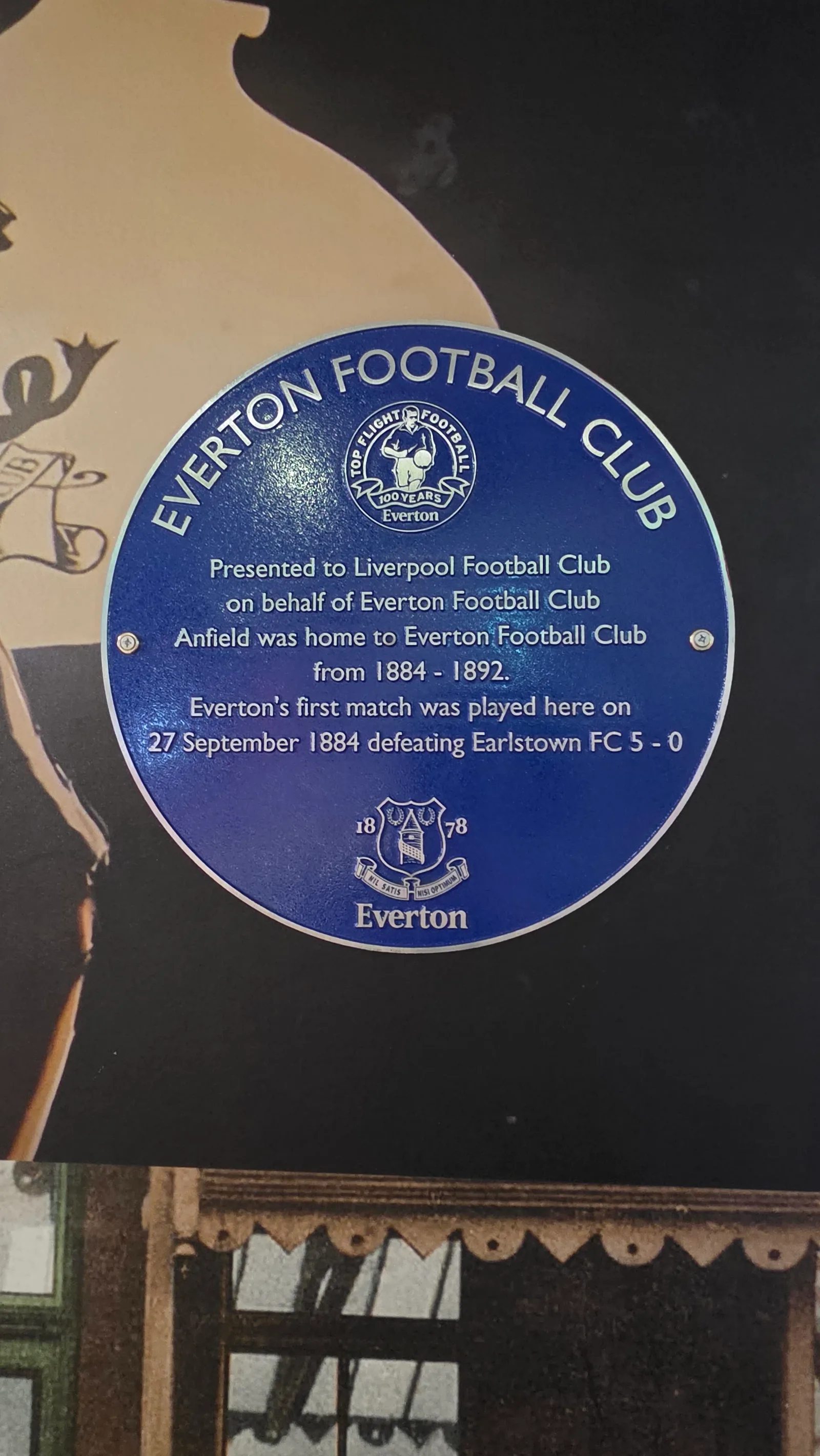 Details at Liverpool FC Museum Liverpool — travel photo