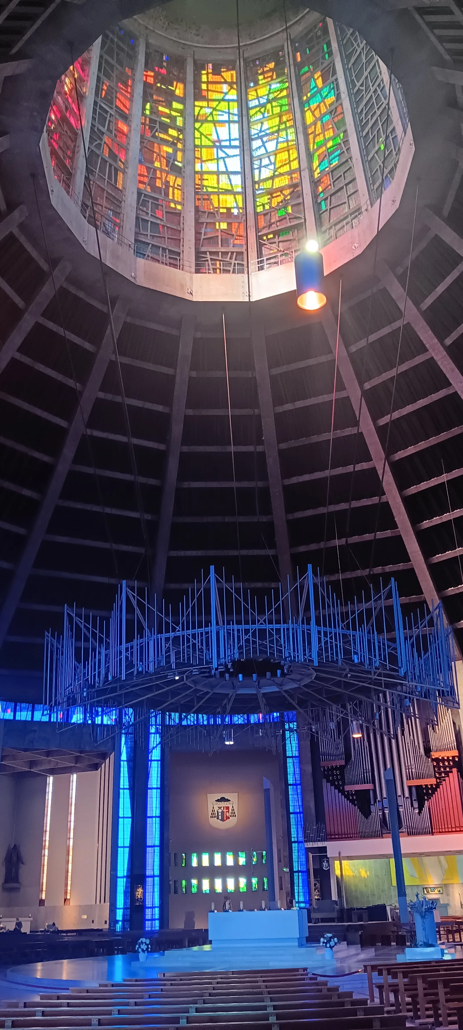 Main view at Liverpool Metropolitan Cathedral Liverpool — travel photo