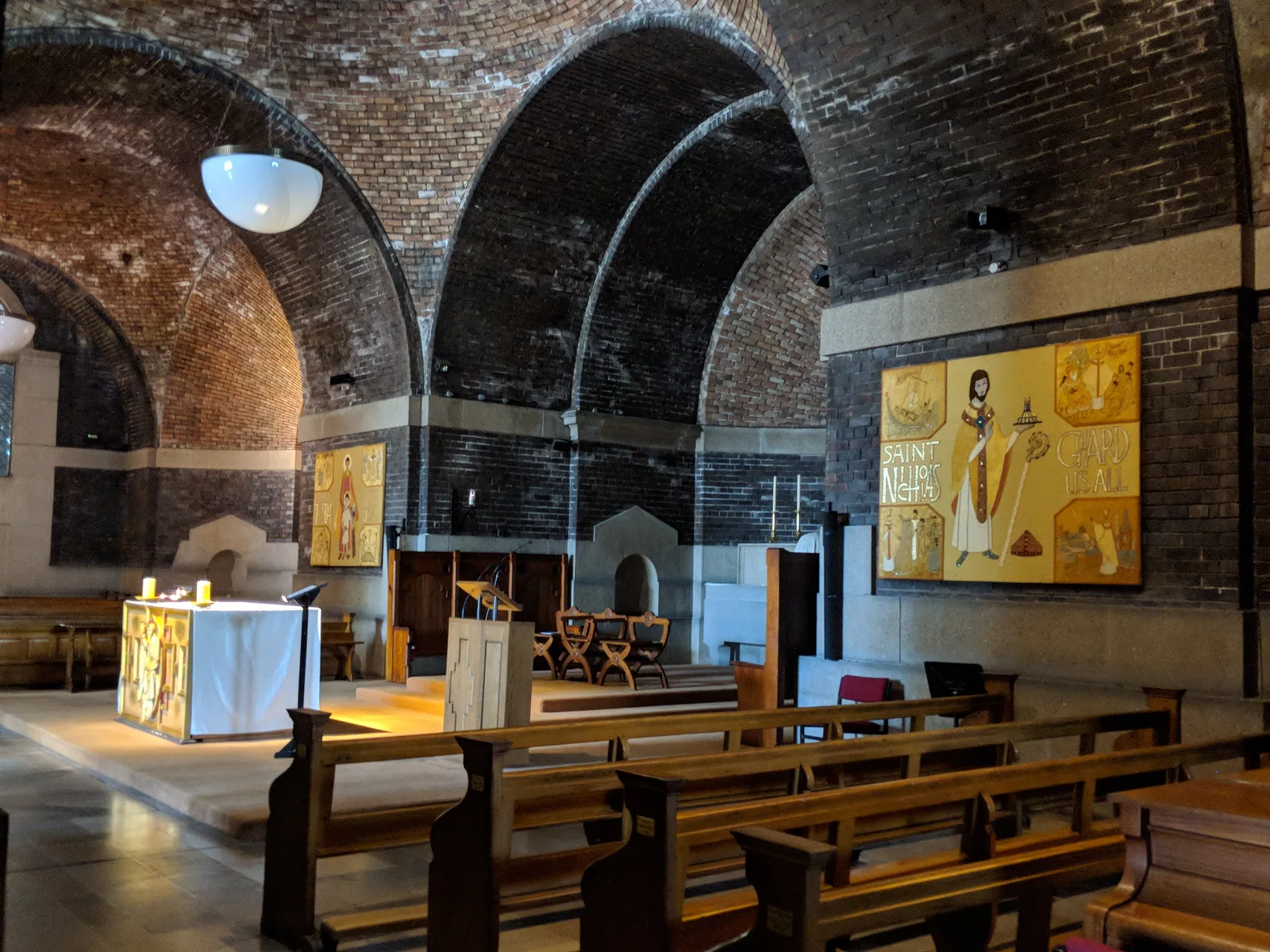 Interior at Liverpool Metropolitan Cathedral Liverpool — travel photo