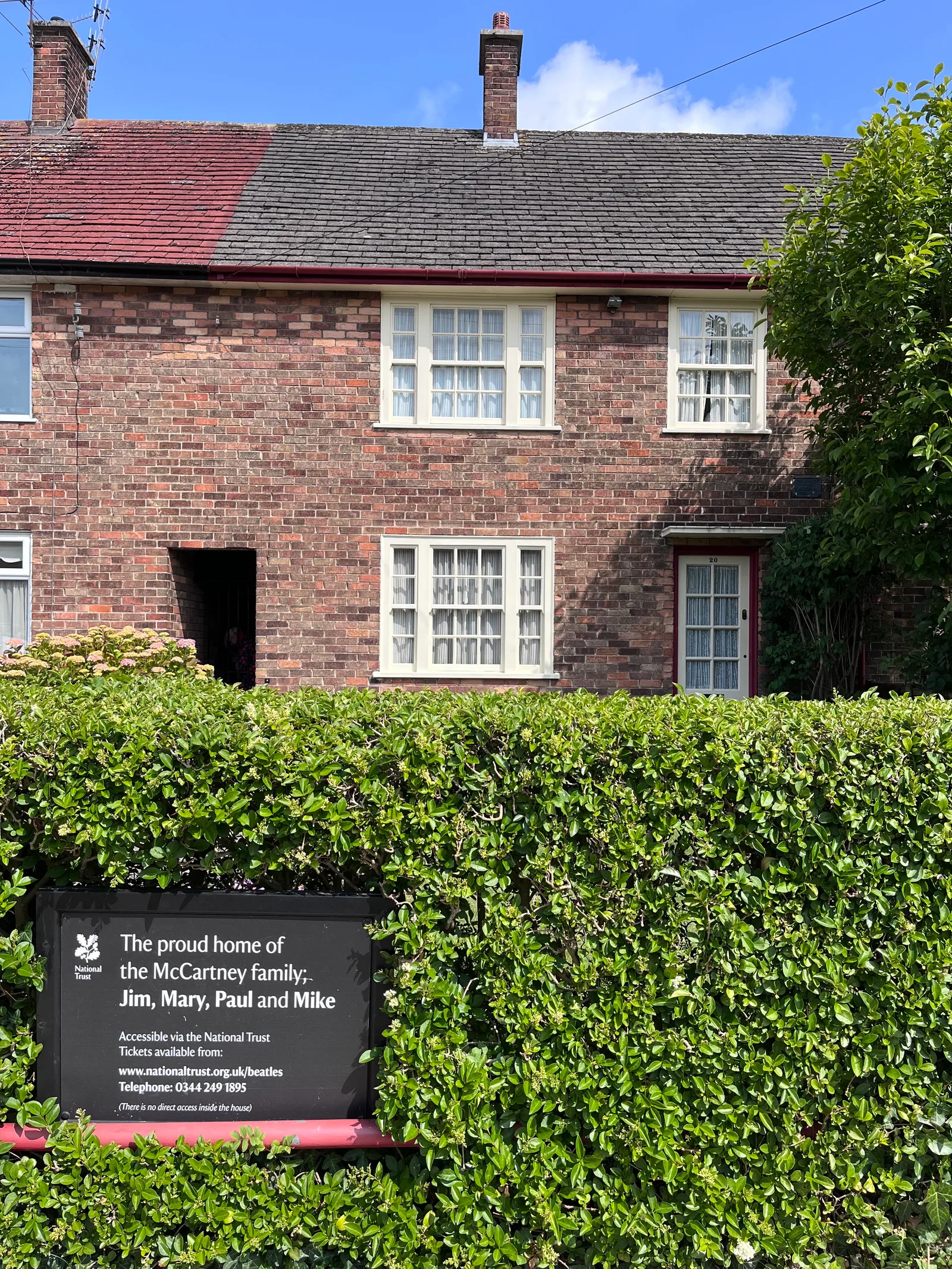 National Trust - Paul McCartney's Childhood House