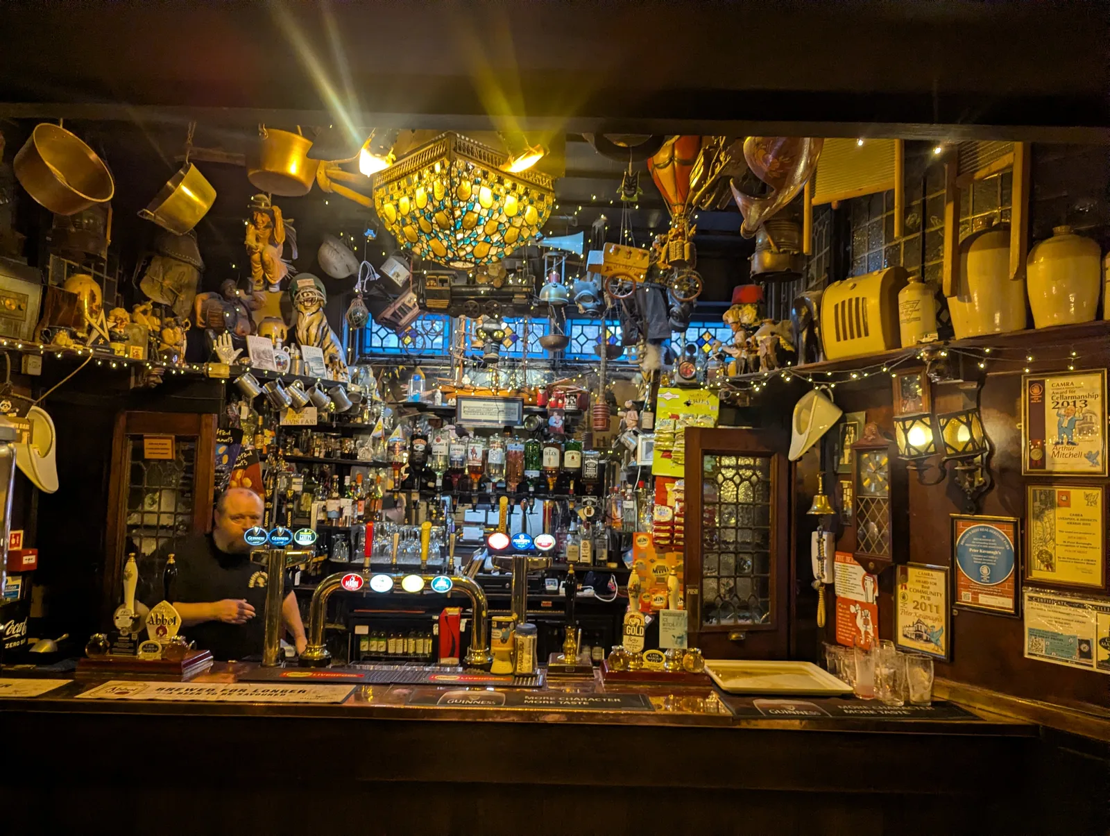 Main view at Peter Kavanagh's Liverpool — travel photo