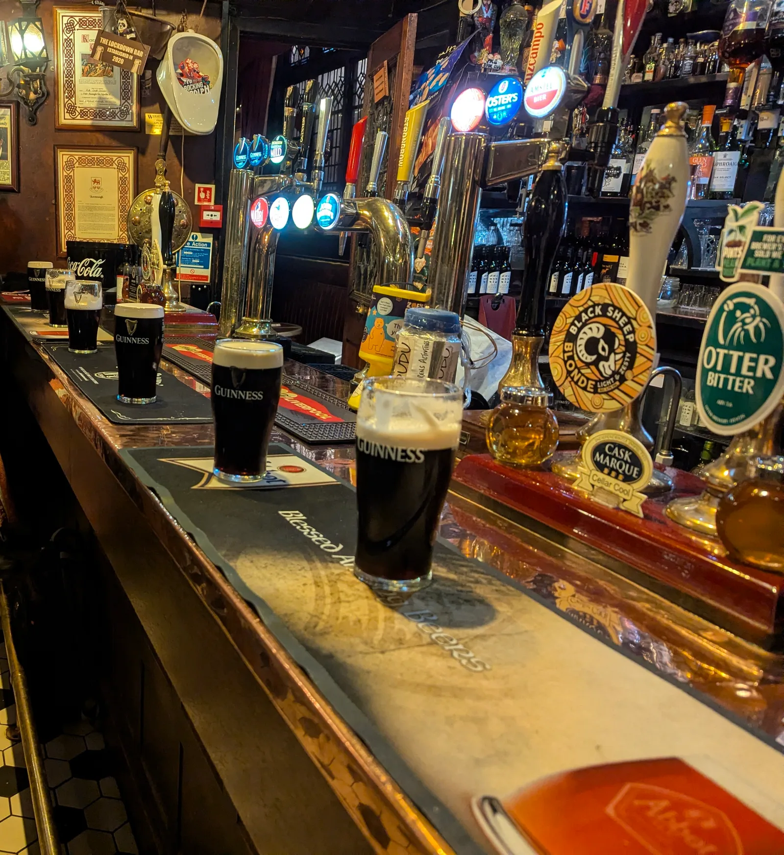 Details at Peter Kavanagh's Liverpool — travel photo