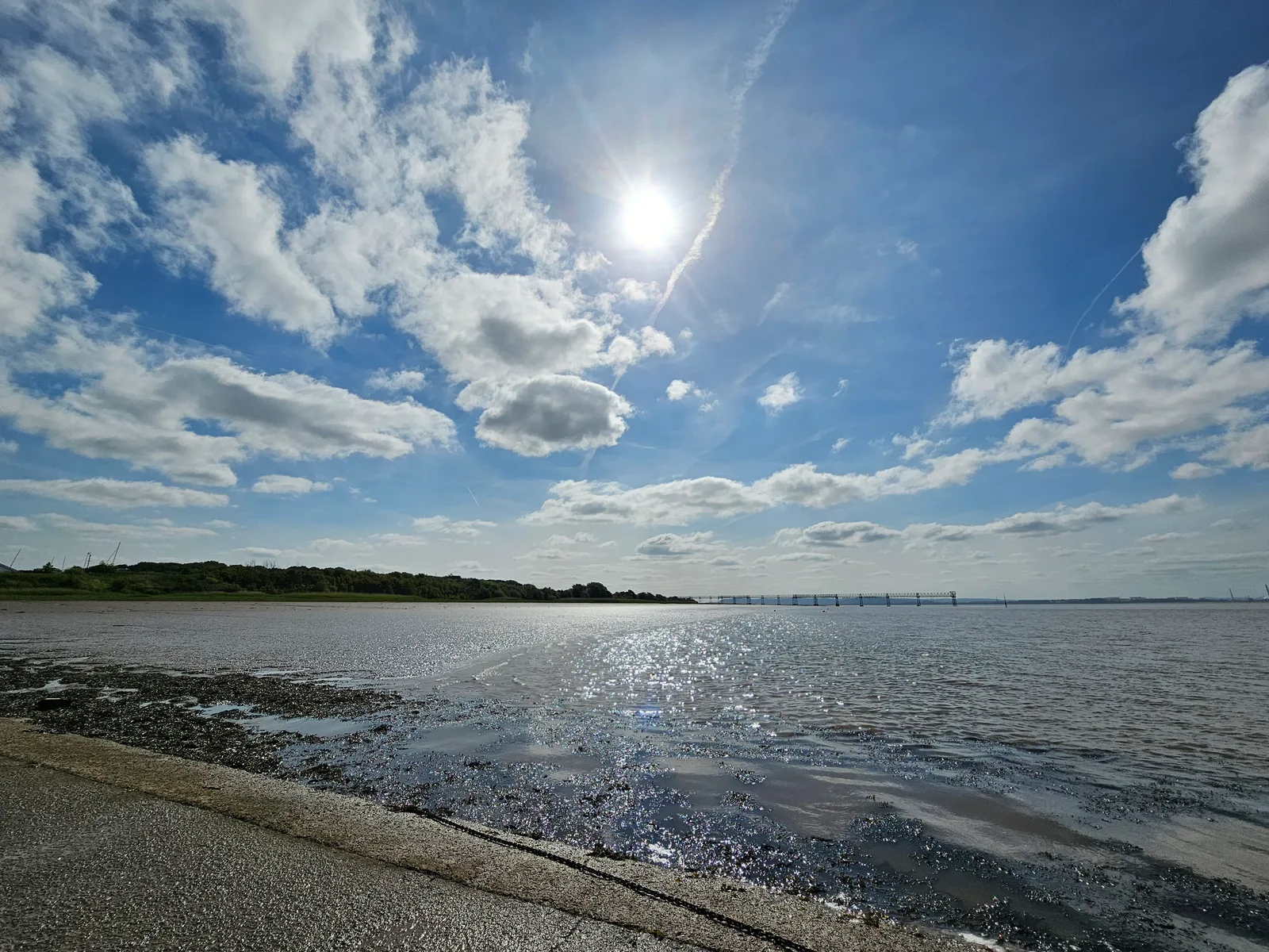 Main view at Speke and Garston Coastal Reserve Liverpool — travel photo