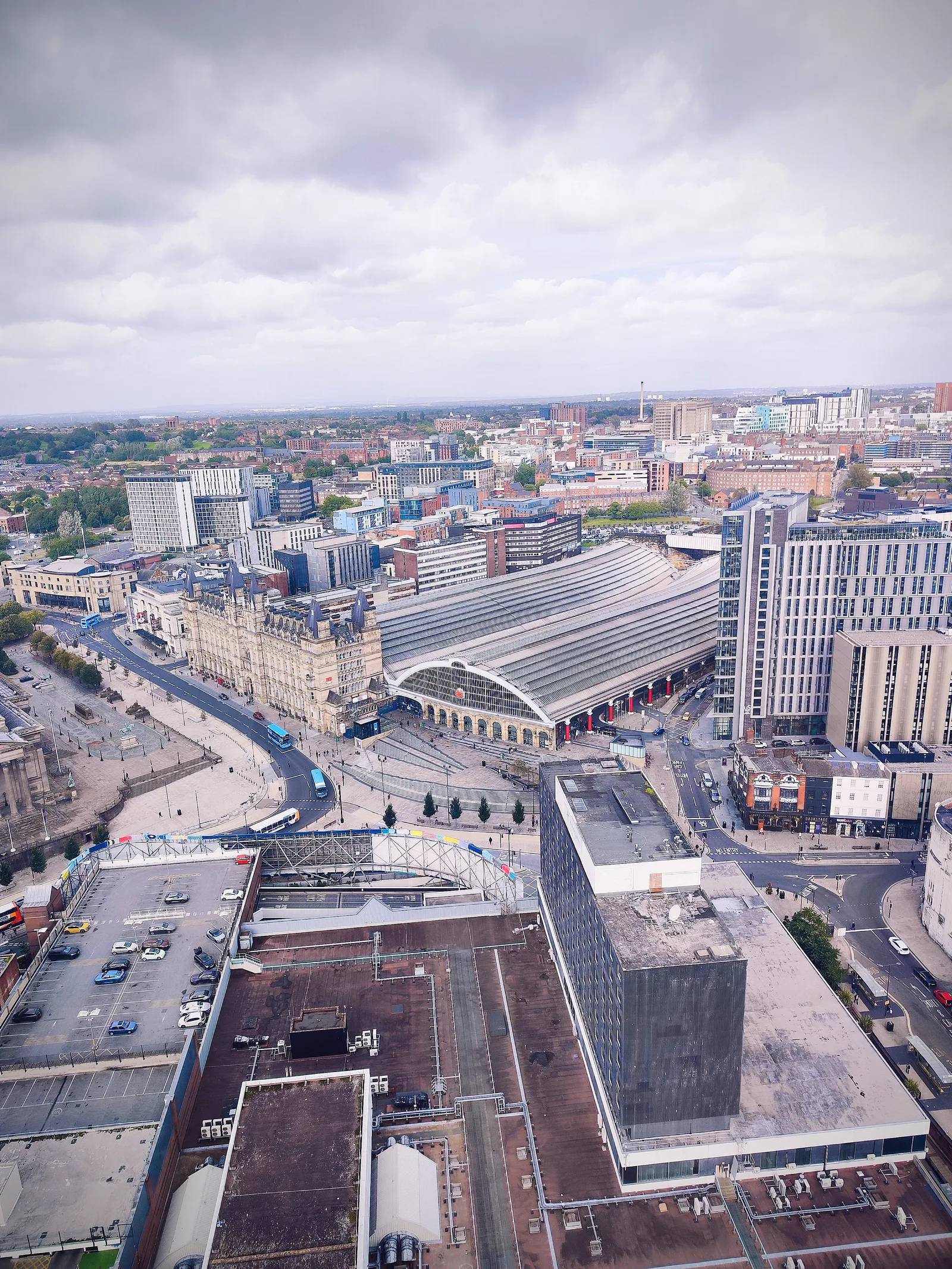 Atmosphere at St Johns Beacon Liverpool — travel photo