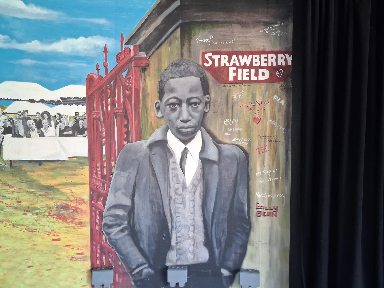 Main view at Strawberry Field Liverpool — travel photo