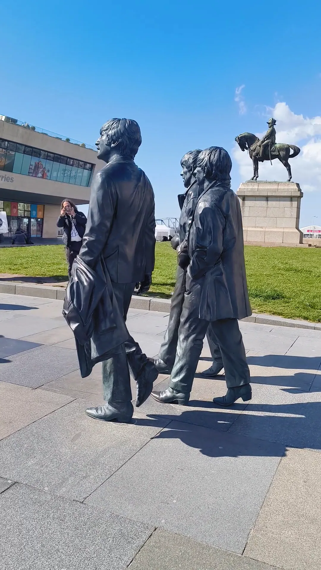 Interior at The Beatles Statues Liverpool — travel photo