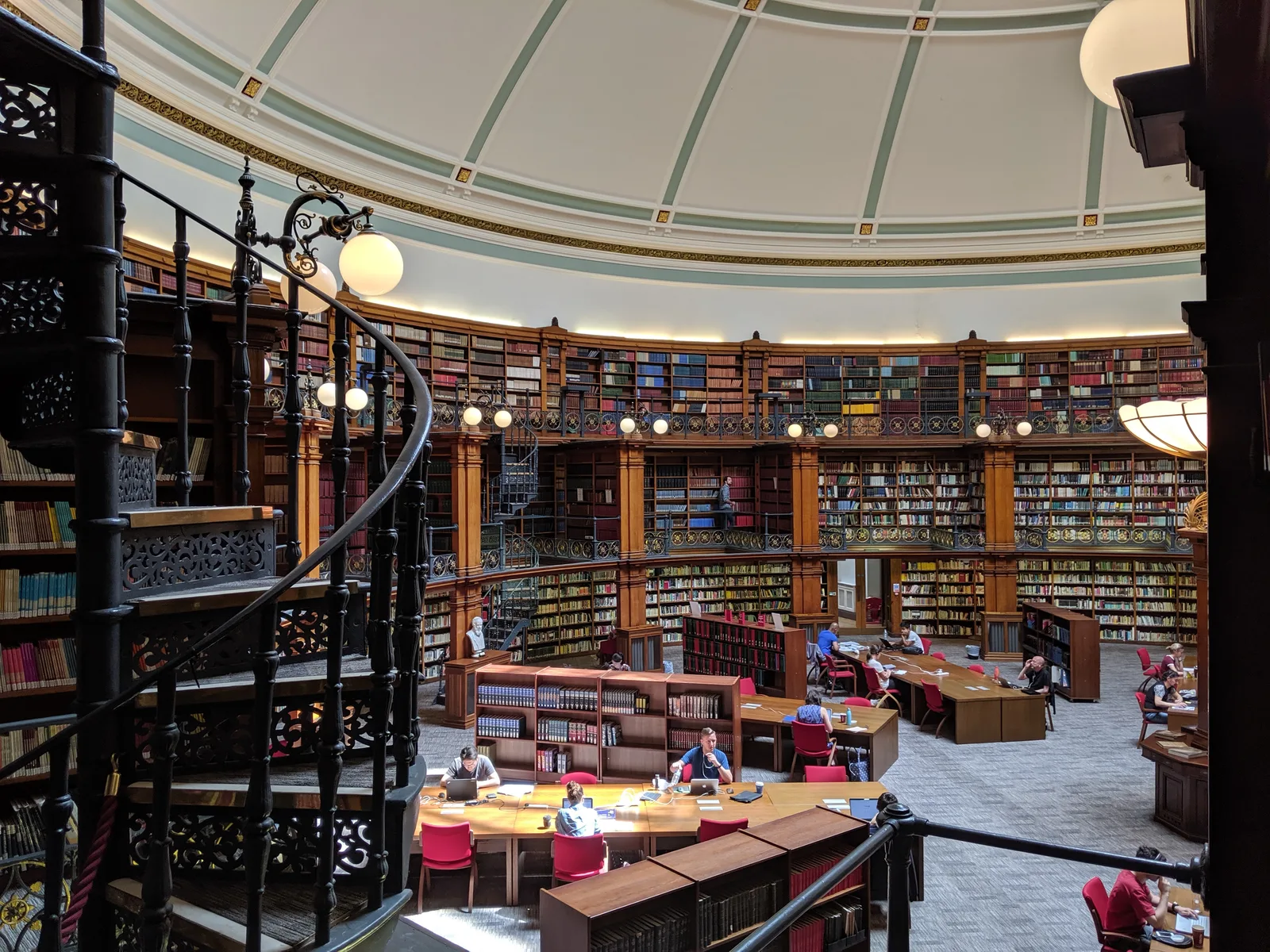 Interior at Walker Art Gallery Liverpool — travel photo
