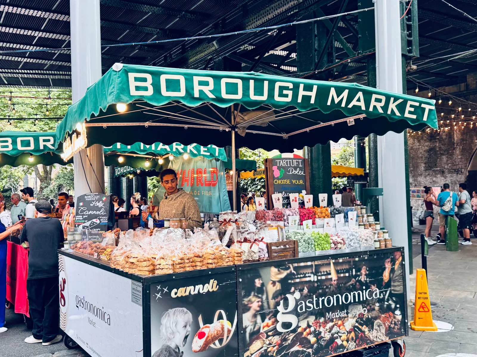 Interior at Borough Market London — travel photo
