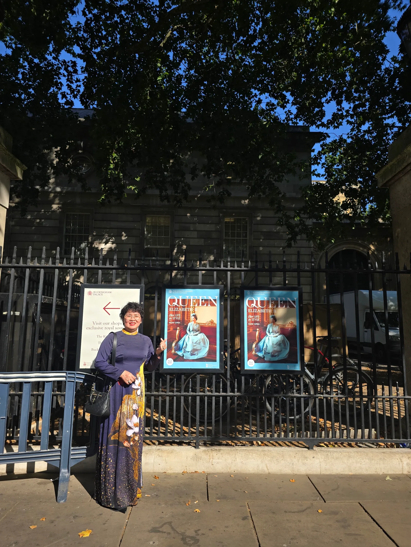 Main view at Buckingham Palace London — travel photo