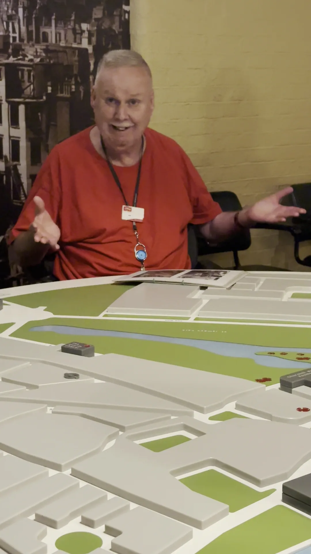 Atmosphere at Churchill War Rooms London — travel photo