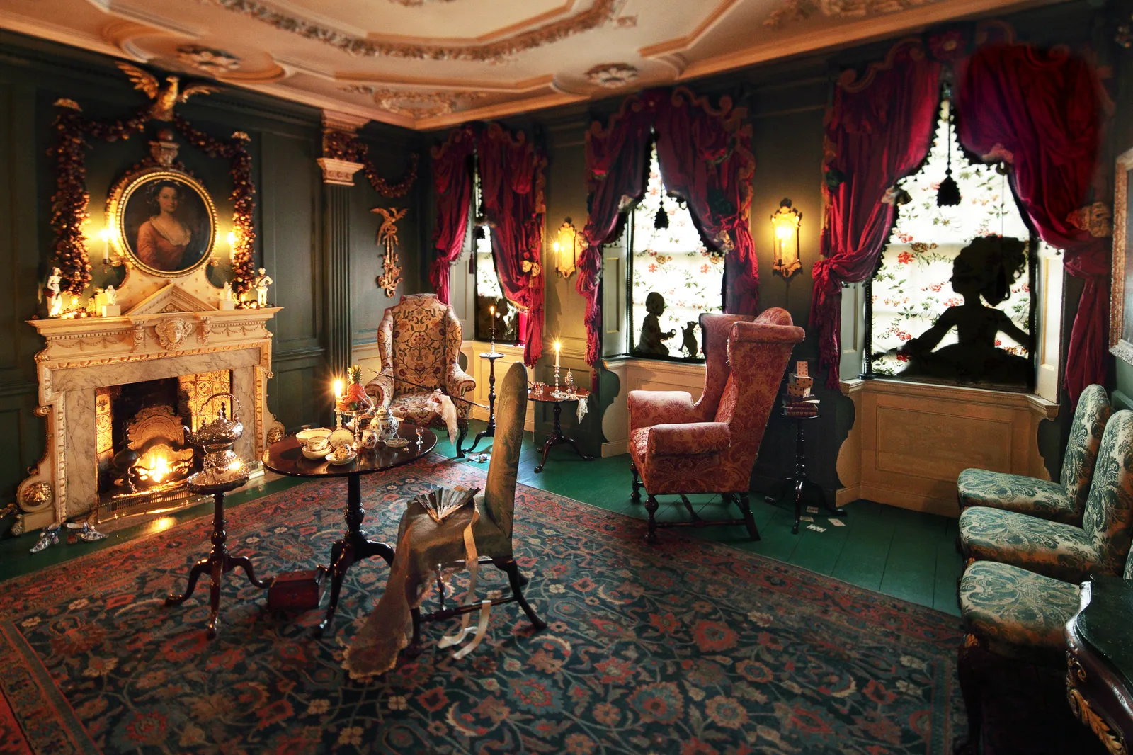 Main view at Dennis Severs' House London — travel photo