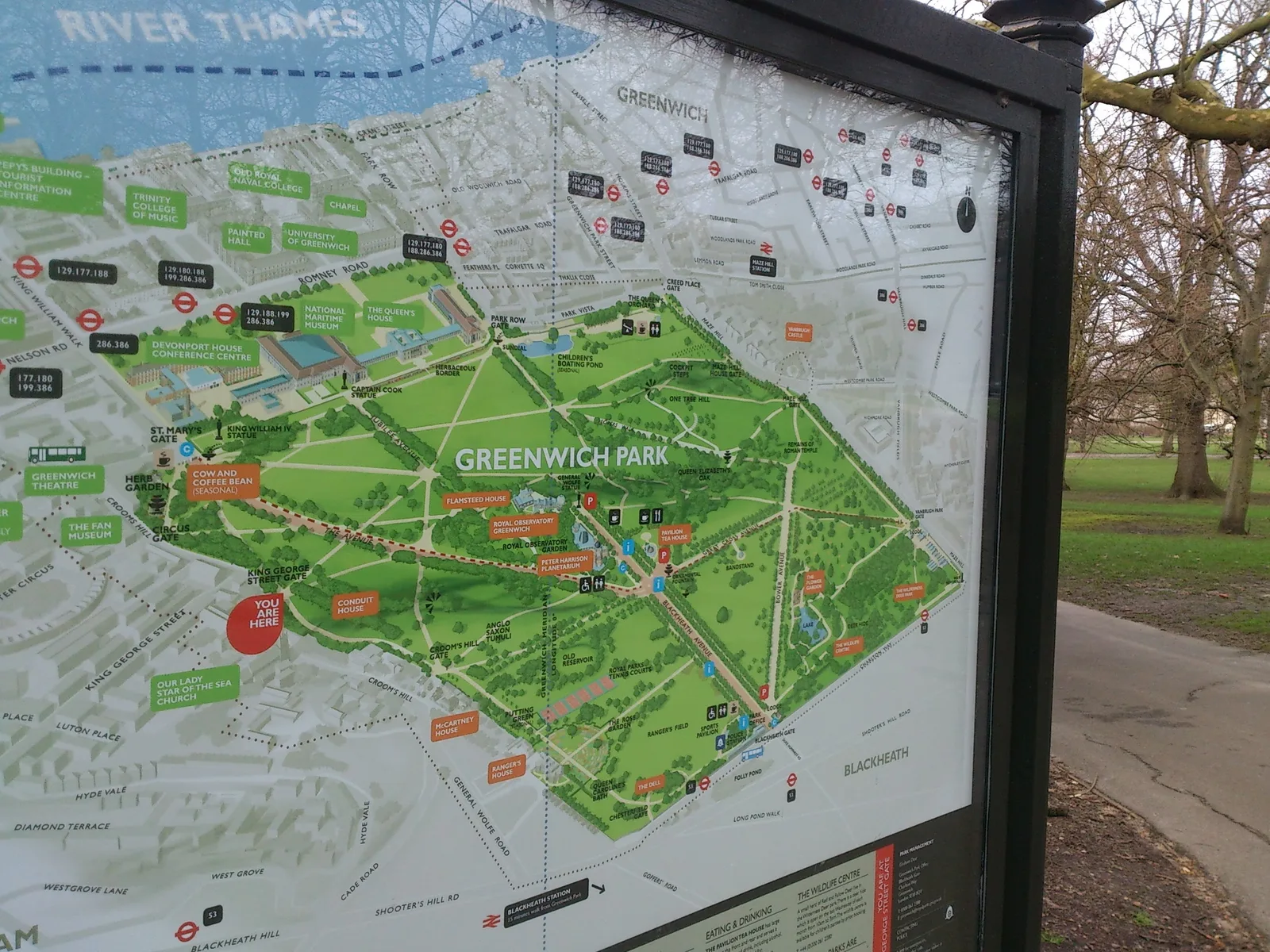 Interior at Greenwich Park London — travel photo