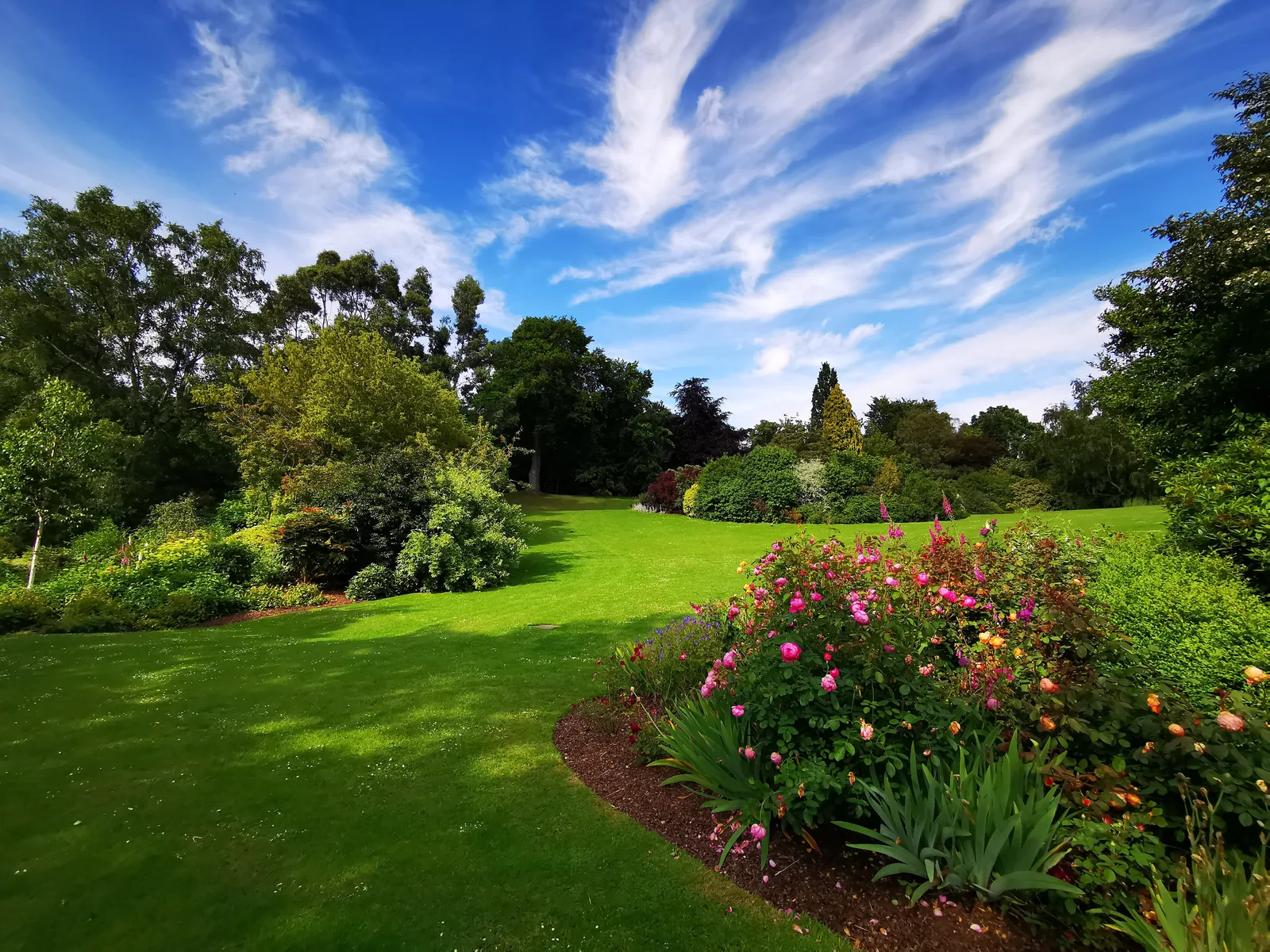Atmosphere at Hampstead Heath London — travel photo