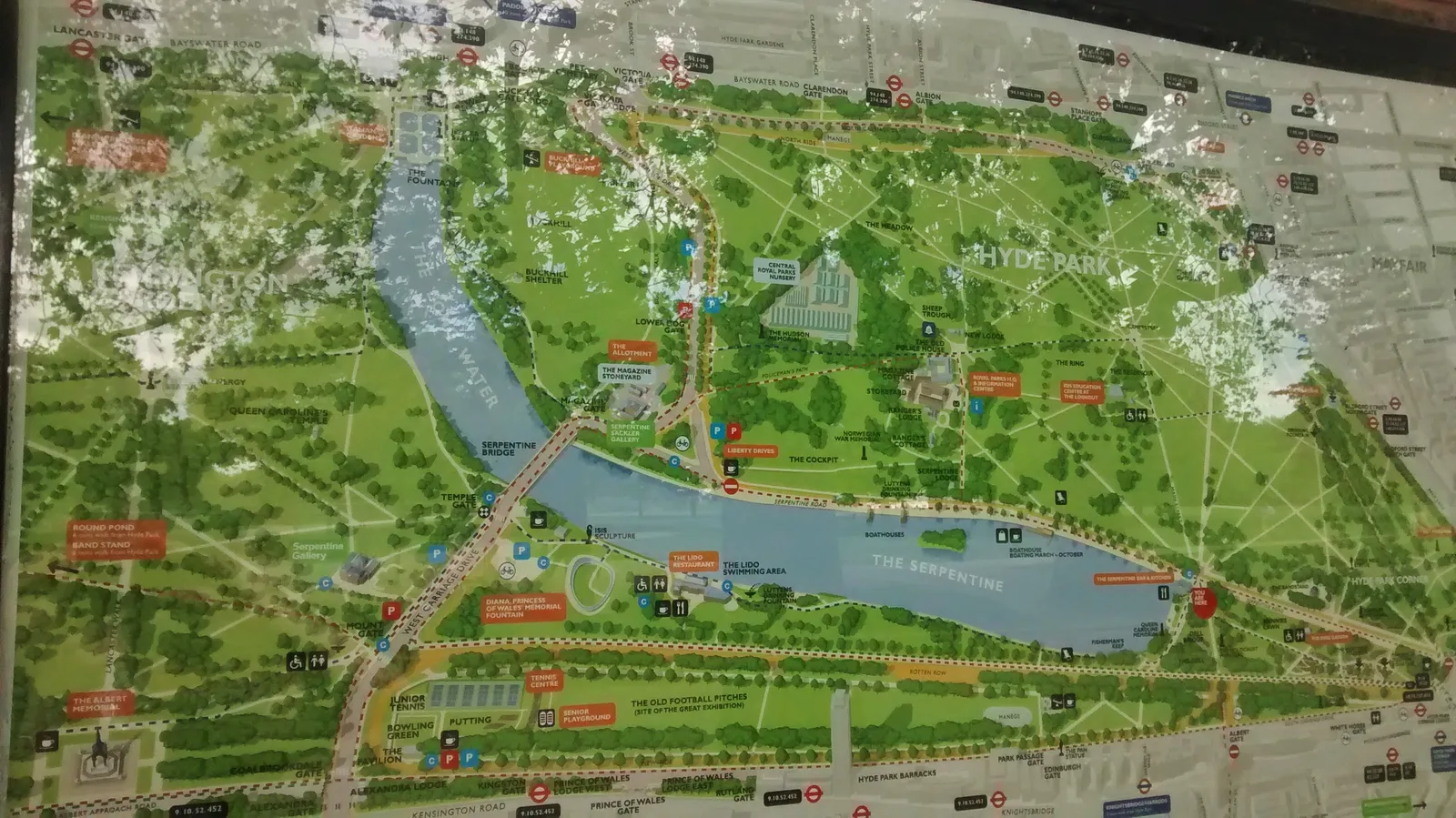 Interior at Hyde Park London — travel photo