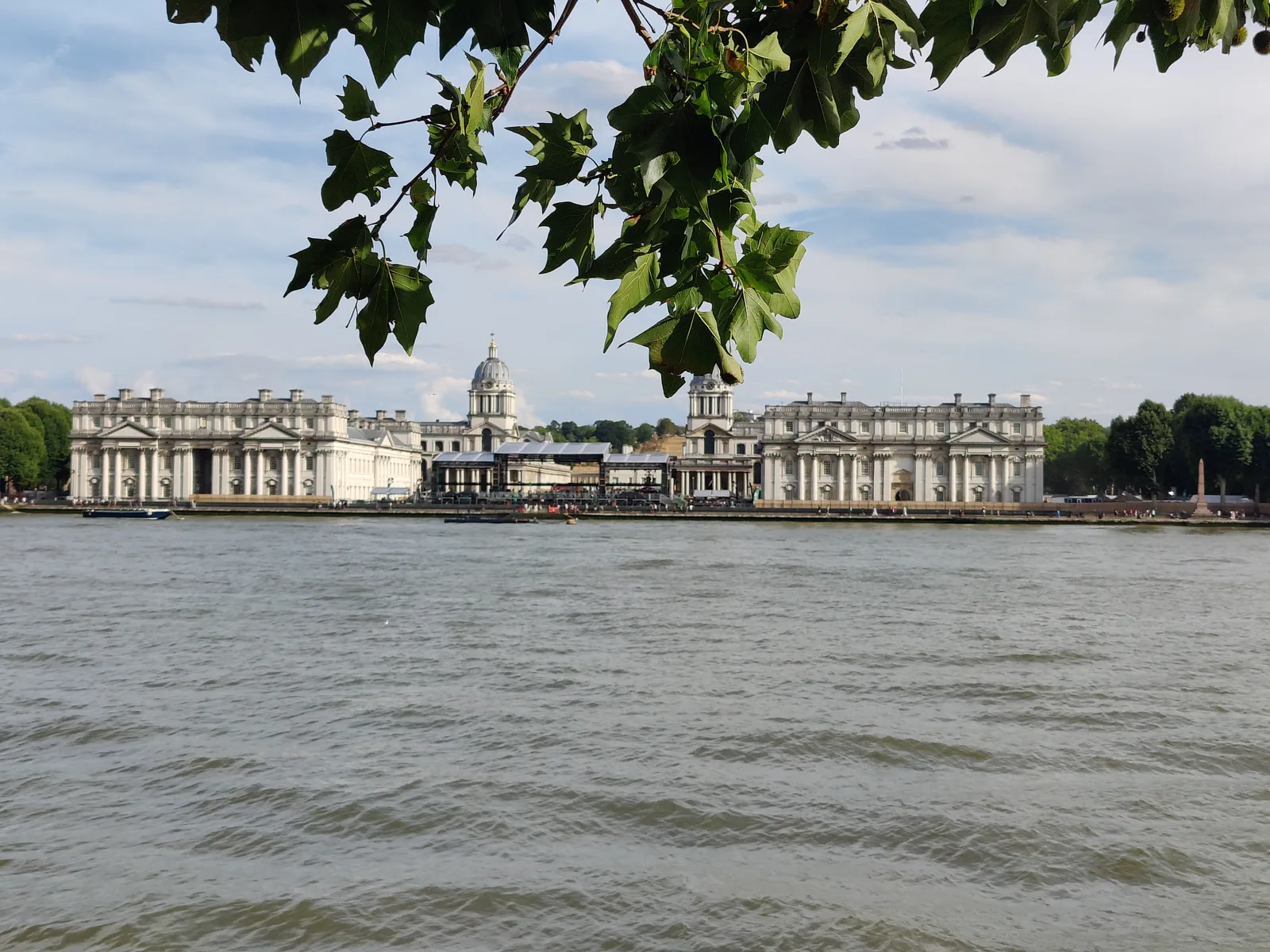 Main view at Island Gardens London — travel photo