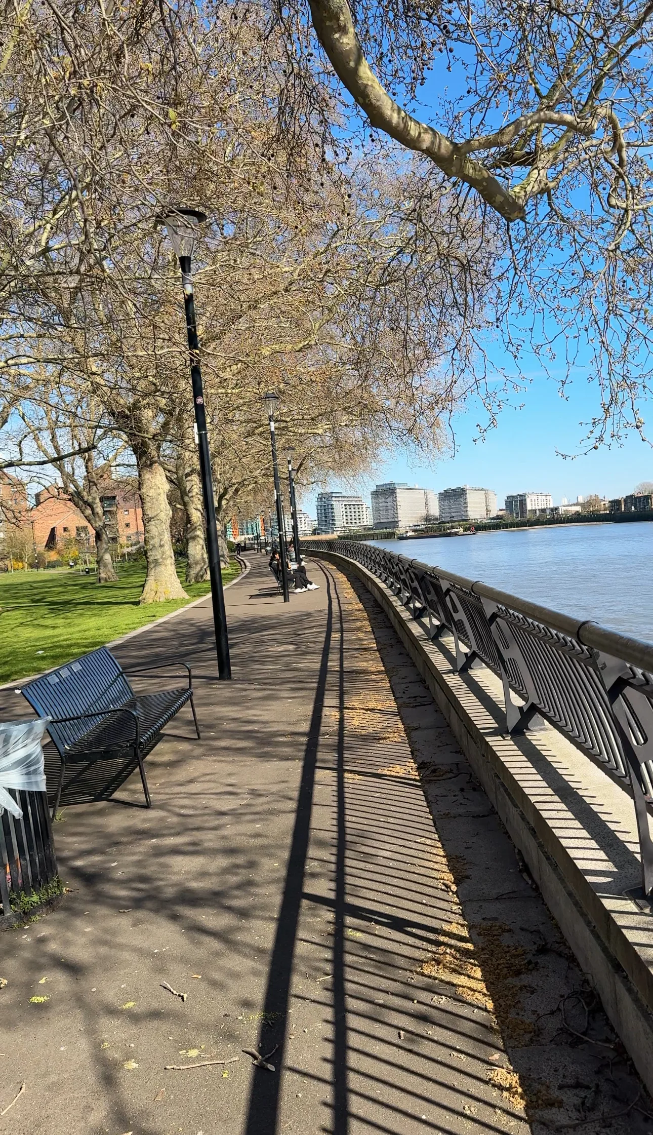 Atmosphere at Island Gardens London — travel photo