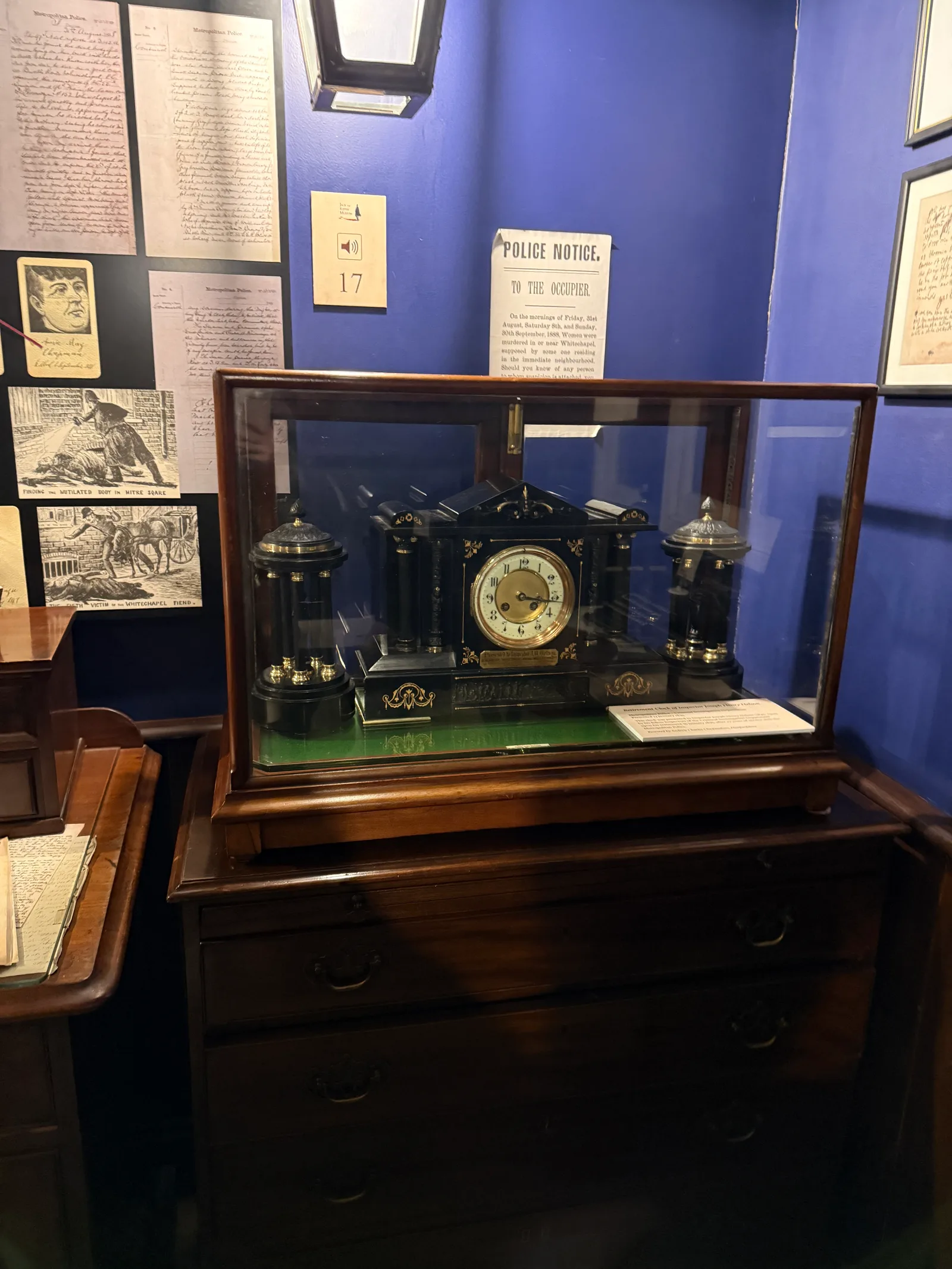 Details at Jack The Ripper Museum London — travel photo