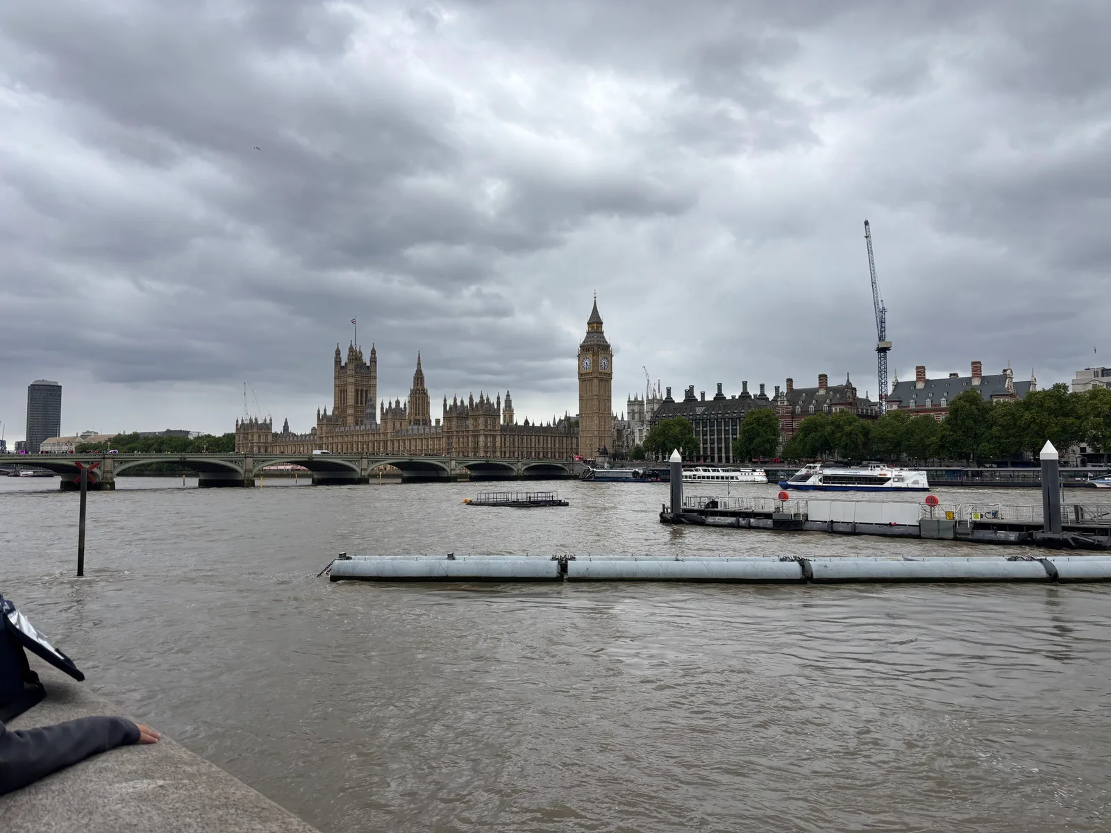 Atmosphere at London Bridge London — travel photo