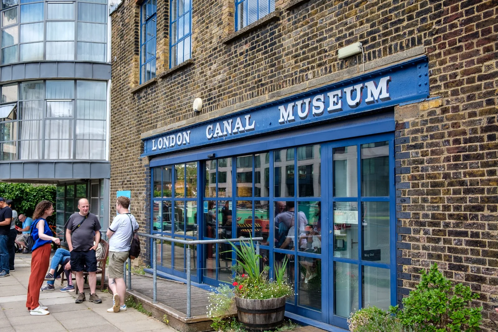 Main view at London Canal Museum London — travel photo